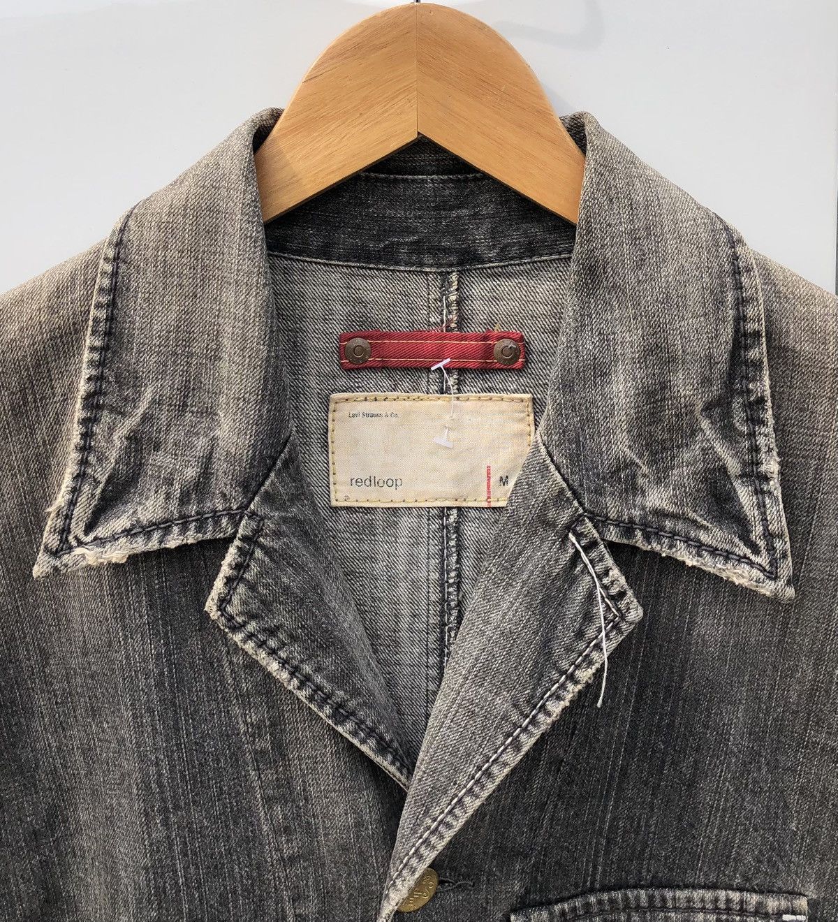 Levi's Vintage Clothing Vintage Levis Redloop Chore Denim Jacket Size US M / EU 48-50 / 2 - 14 Thumbnail