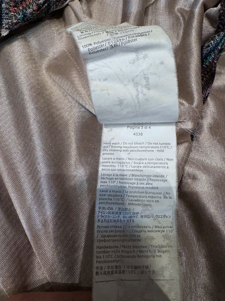 Missoni Missoni Zigzag Maxi Dress Size L / US 10 / IT 46 - 6 Thumbnail