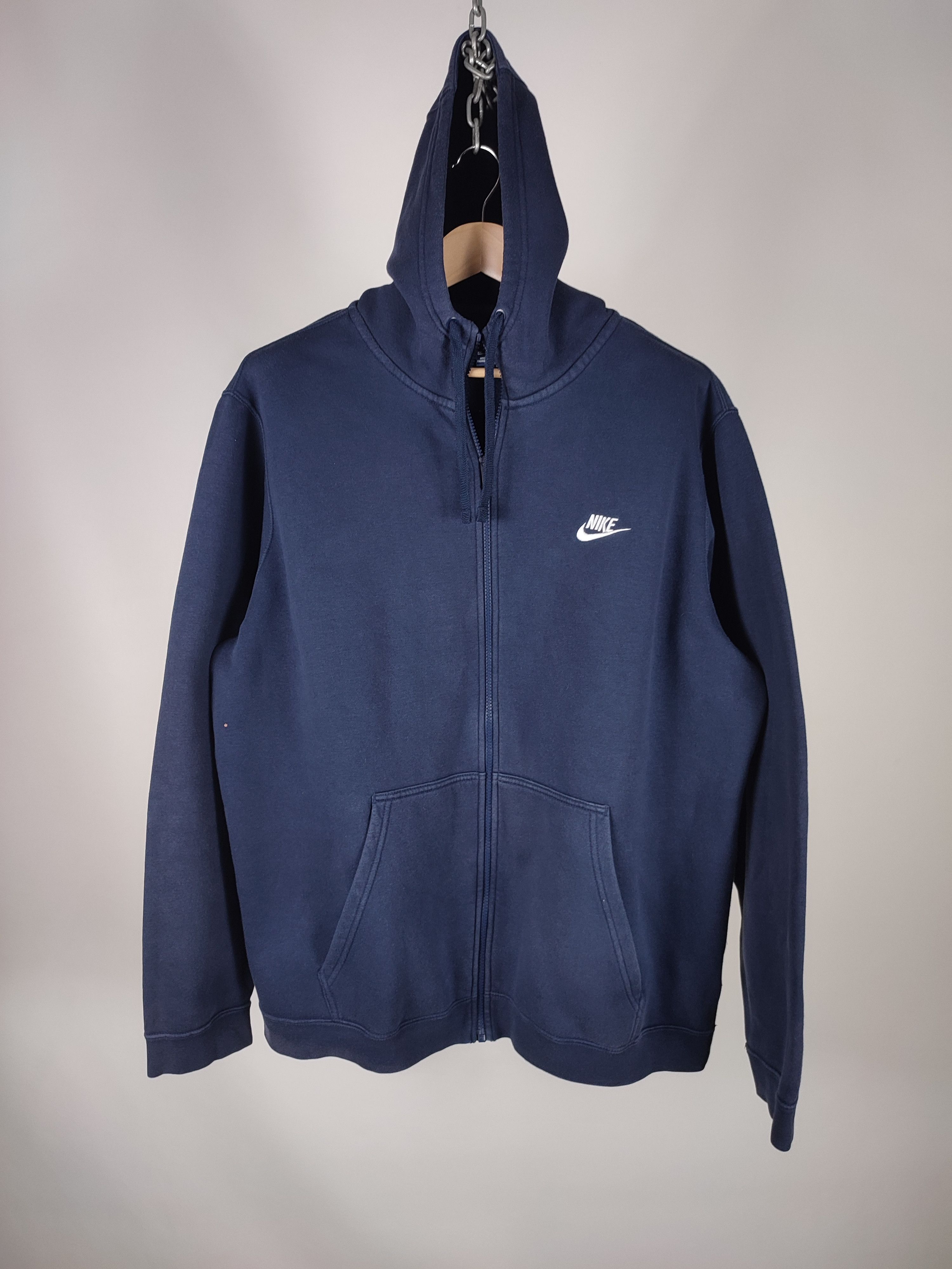 Nike Nike Navy Blue Faded Hoodie Size US XXL / EU 58 / 5 - 4 Thumbnail