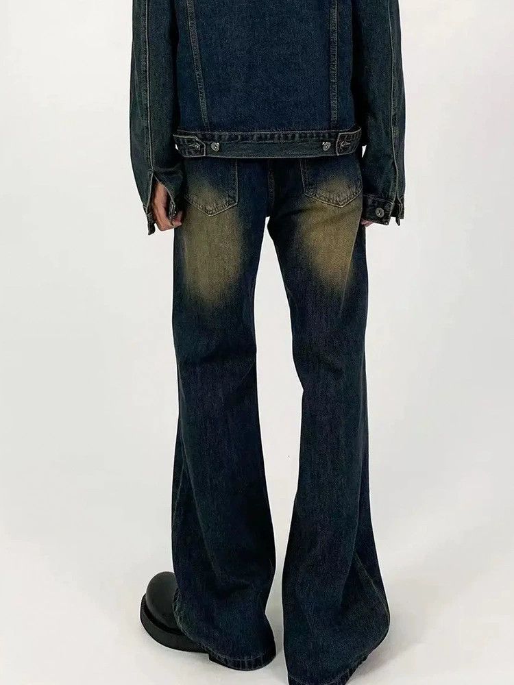 Vintage American retro distressed loose casual washed jeans Size US 32 / EU 48 - 5 Thumbnail