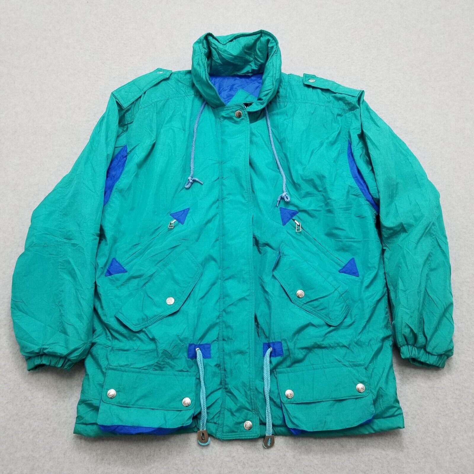 Other Andy Johns Puffer Jacket Womens Medium Pockets Hoodie Size M / US 6-8 / IT 42-44 - 1 Thumbnail