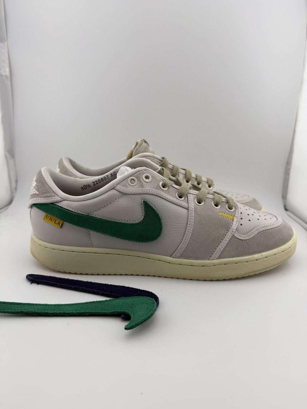 Jordan Brand Jordan 1 Low Union Sail Neutral Grey-Muslin 10.5 Used OG Box Size US 9 / EU 42 - 3 Thumbnail