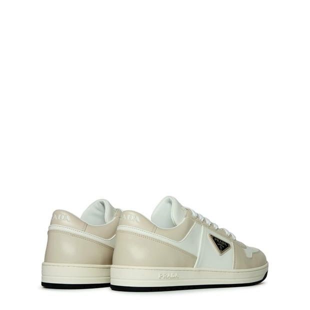Prada Men'S Downtown Leather Low Top Trainers Size US 10 / EU 43 - 4 Thumbnail