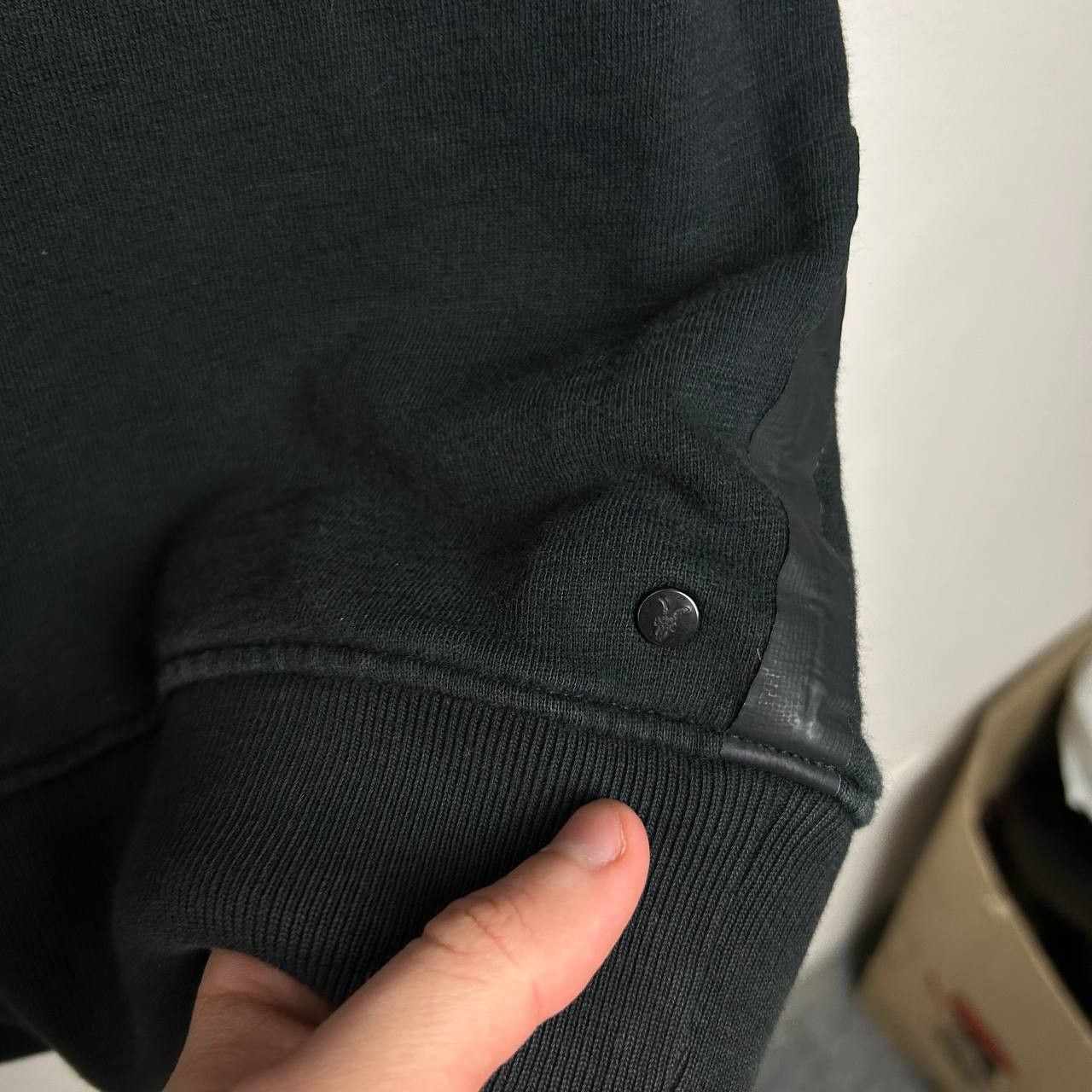 Allsaints Designer Allsaints Basic Black Streetwear japan sweatshirt Size US M / EU 48-50 / 2 - 4 Thumbnail