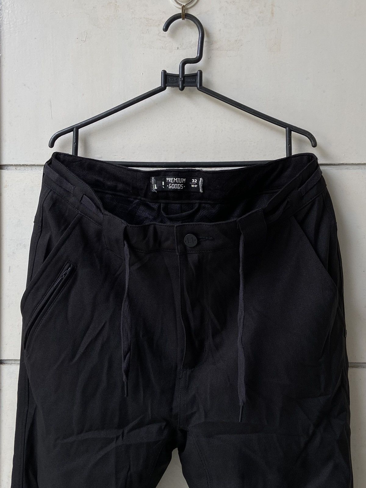 Seditionaries × Tornado Mart L1 GOODS PREMIUM Black Long Pants Size US 33 - 10 Thumbnail