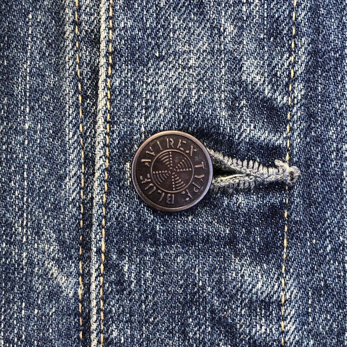 Avirex AVIREX Type Blue Denim Souvenir Jacket Size US L / EU 52-54 / 3 - 17 Thumbnail