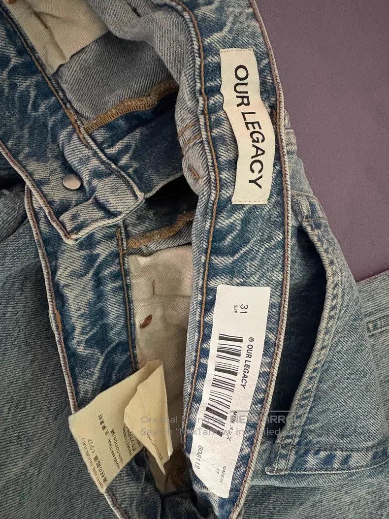 Our Legacy Our Legacy Vintage Washed Denim Jeans Size US 31 - 4 Thumbnail