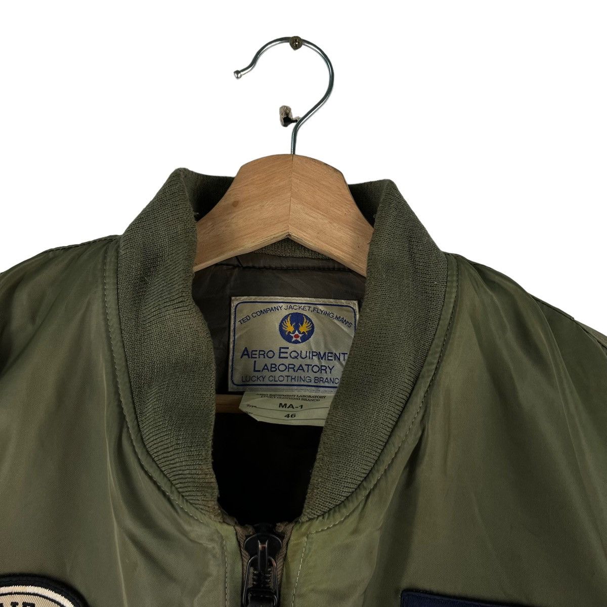 Vintage 🔥90’s Vintage Flight Bomber Jacket Ma-1 Riot Ted Company Size US M / EU 48-50 / 2 - 7 Thumbnail