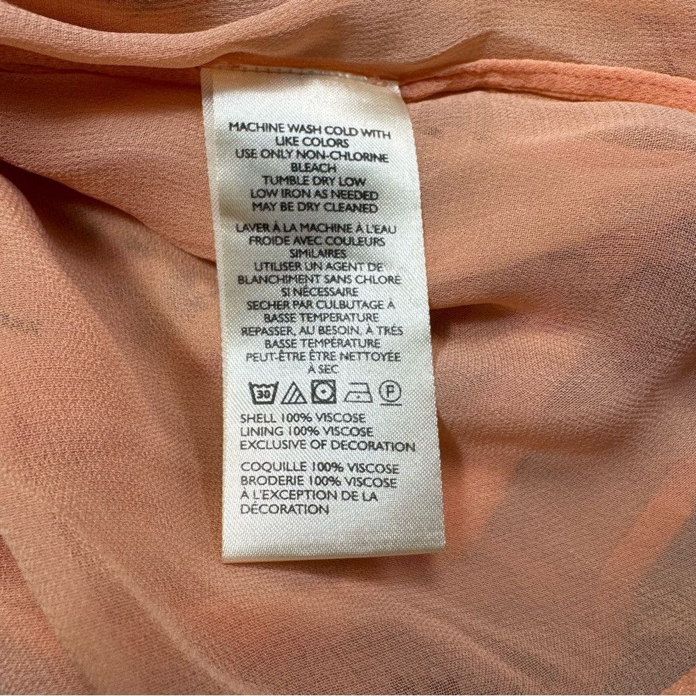 Free People NWT New $148 Free People Marney Mini Peach Combo Dress Size Size S / US 4 / IT 40 - 7 Thumbnail