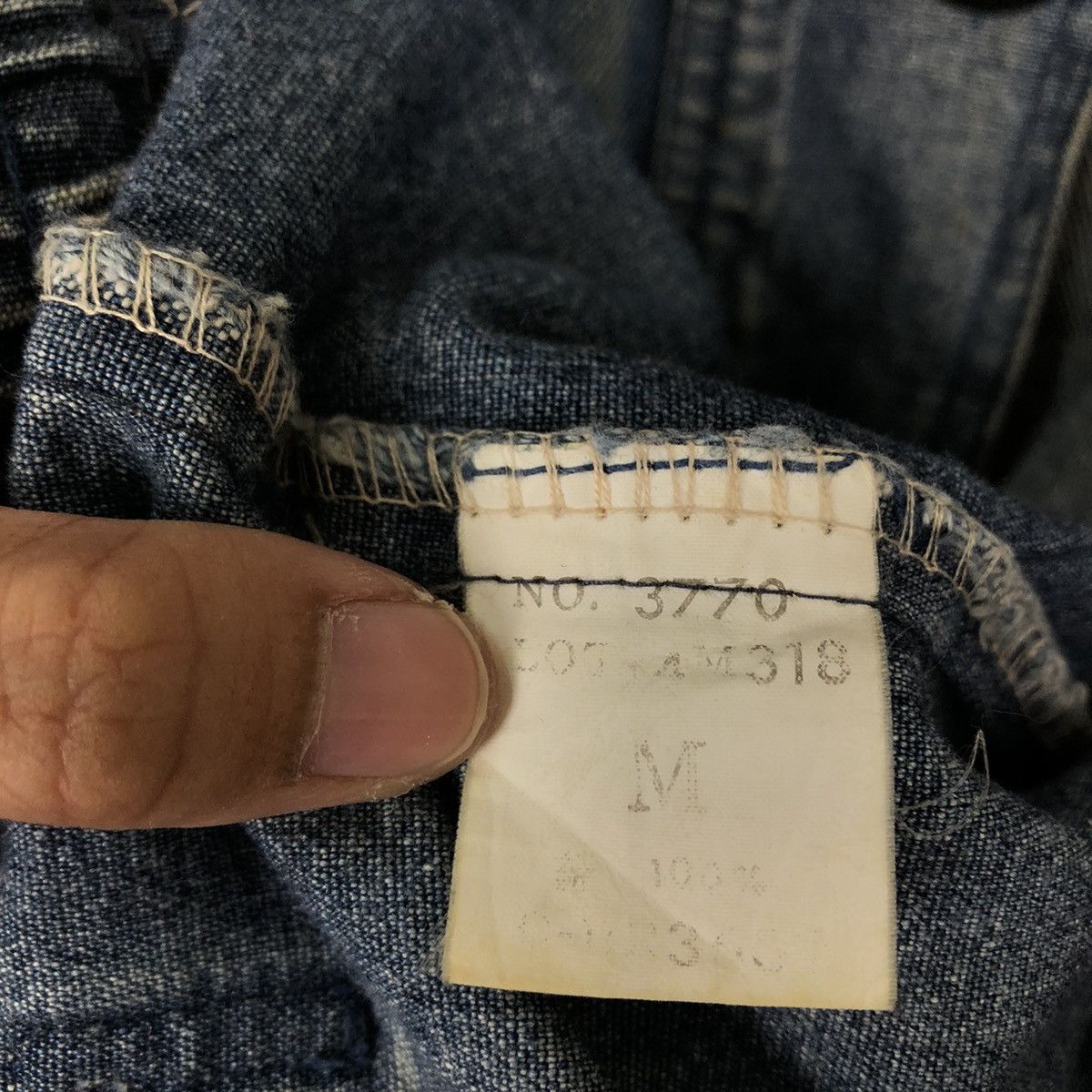 Japanese Brand 🔥VINTAGE BOMBER DENIM JACKET JAPAN ISSEY MIYAKE DESIGN Size US M / EU 48-50 / 2 - 13 Thumbnail
