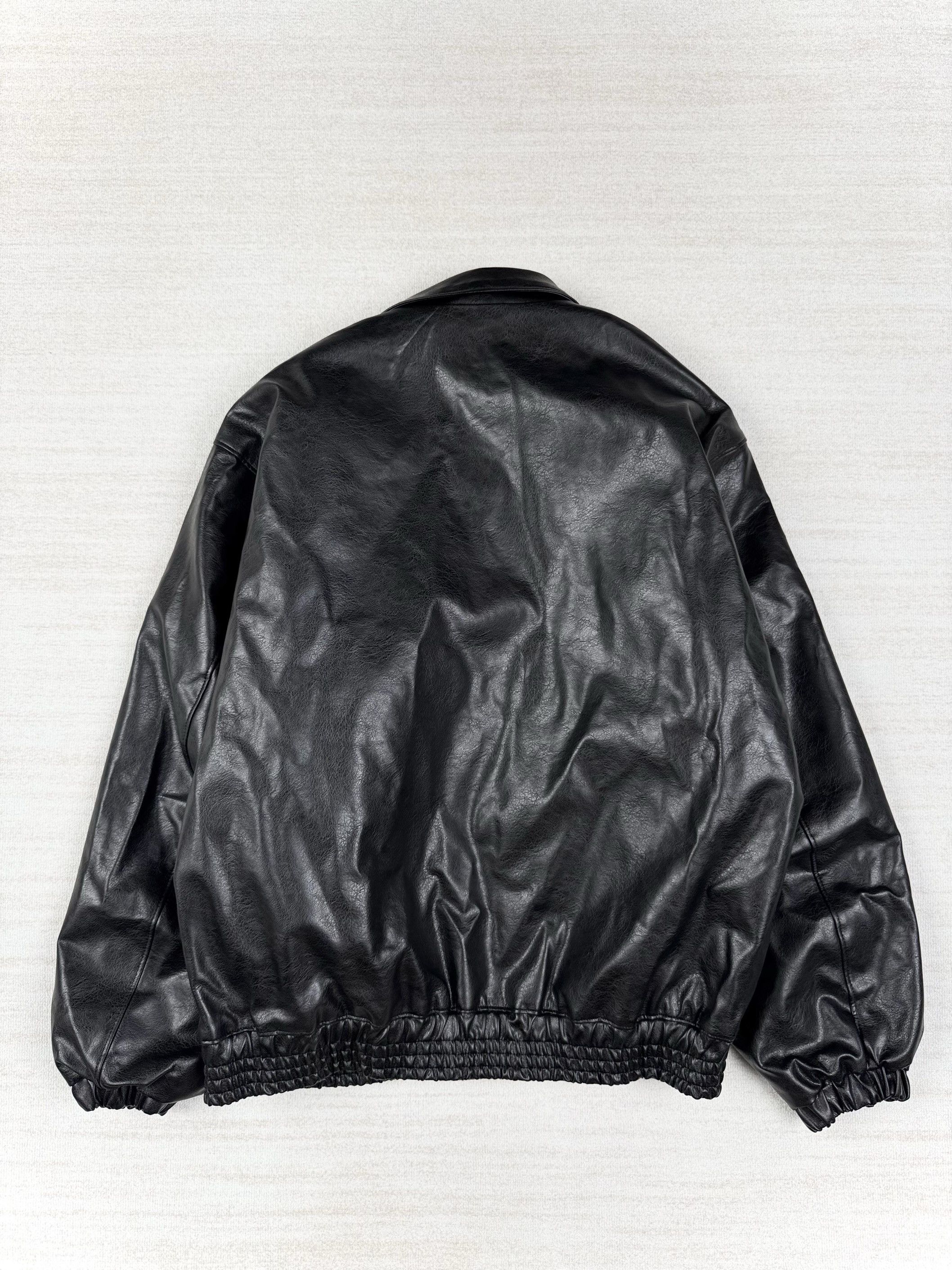Japanese Brand BUDSPOOL ALL DAY - FAUX LEATHER ZIP JACKET Size US S / EU 44-46 / 1 - 9 Thumbnail