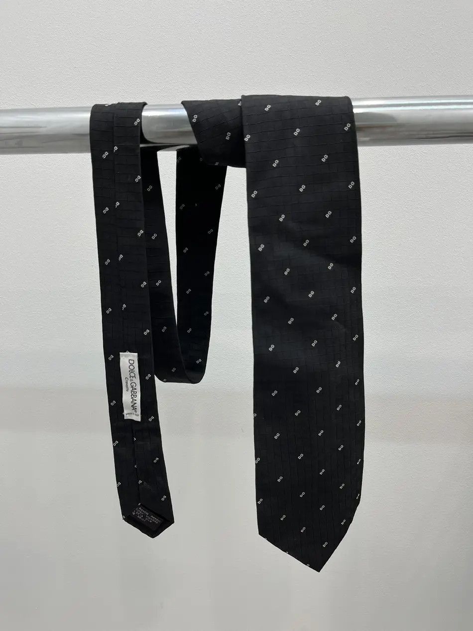 Dolce & Gabbana Dolce & Gabbana Cravatte Monogram Silk Tie Size ONE SIZE - 1 Thumbnail