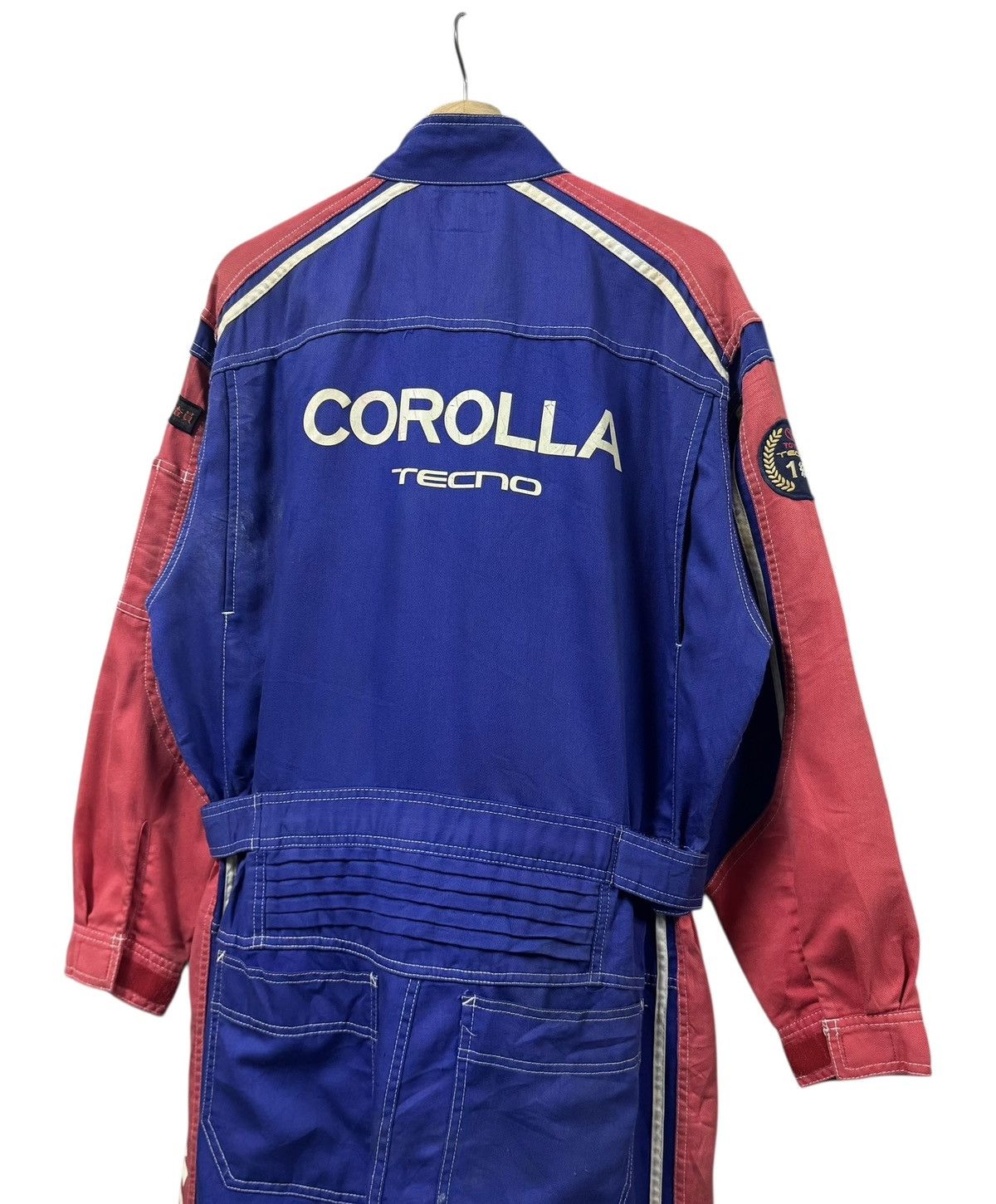 Sports Specialties Vtg🔥Toyota Corola Tecno Racing Team Uniform Coverall Jacket Size US 36 / EU 52 - 15 Thumbnail