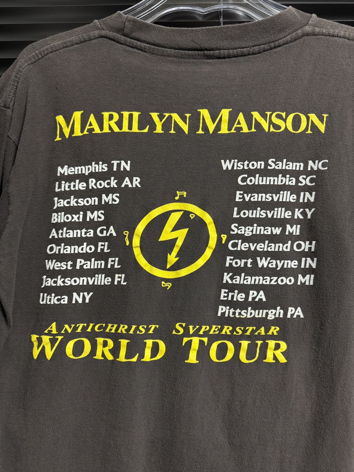 Vintage Vintage 90s Marilyn Manson Antichrist Superstar Shirt Size US L / EU 52-54 / 3 - 7 Thumbnail