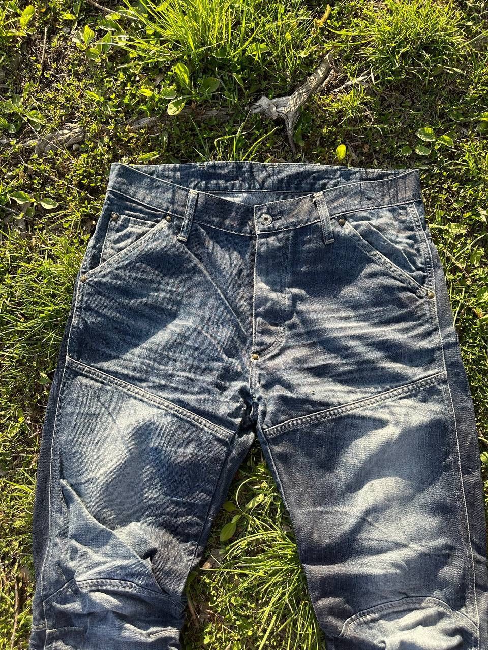 G-Star × Vintage Vintage G-Star Raw Elvood 96 Y2K Distressed Jeans Size US 32 / EU 48 - 4 Thumbnail