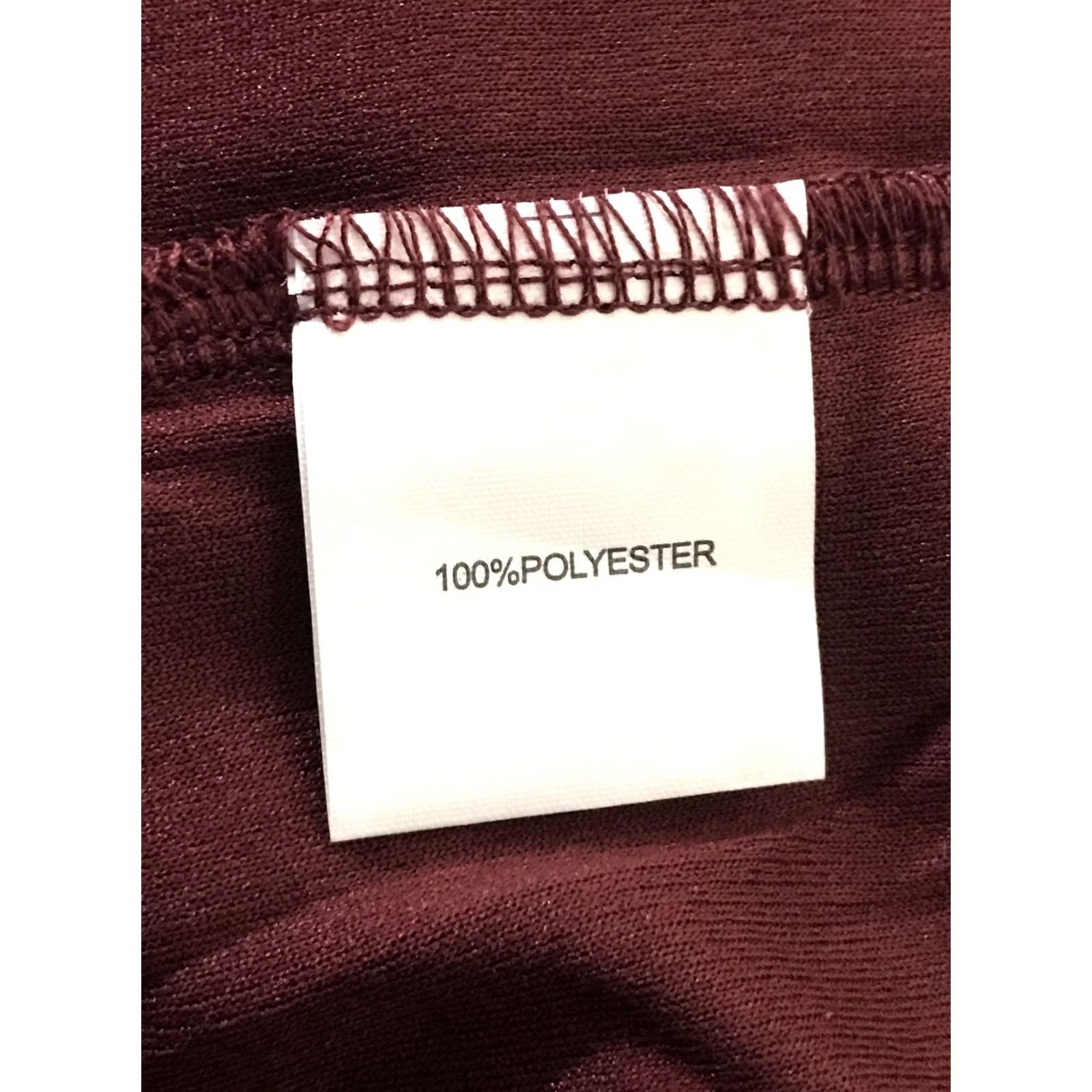 Vintage Sport-Tek Golf Polo Shirt Mens XL Short Sleeve Maroon Solid Polyester Moisture Wicking Golf Mens Size US XL / EU 56 / 4 - 5 Thumbnail