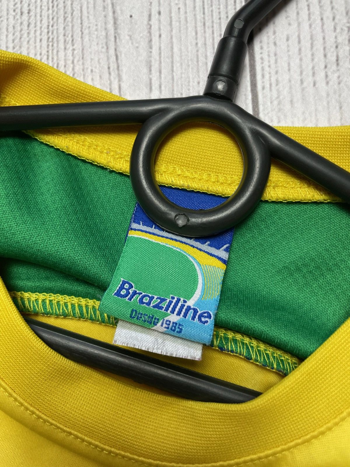 Vintage Vintage Brasil tee logo Brazil size M Size US M / EU 48-50 / 2 - 4 Thumbnail