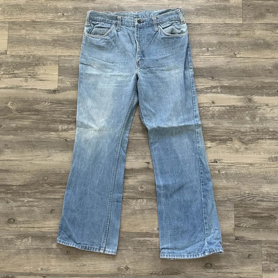 JCPenney Vintage 70s JC Penney Denim Jeans Size 33x29 Size US 33 - 3 Thumbnail