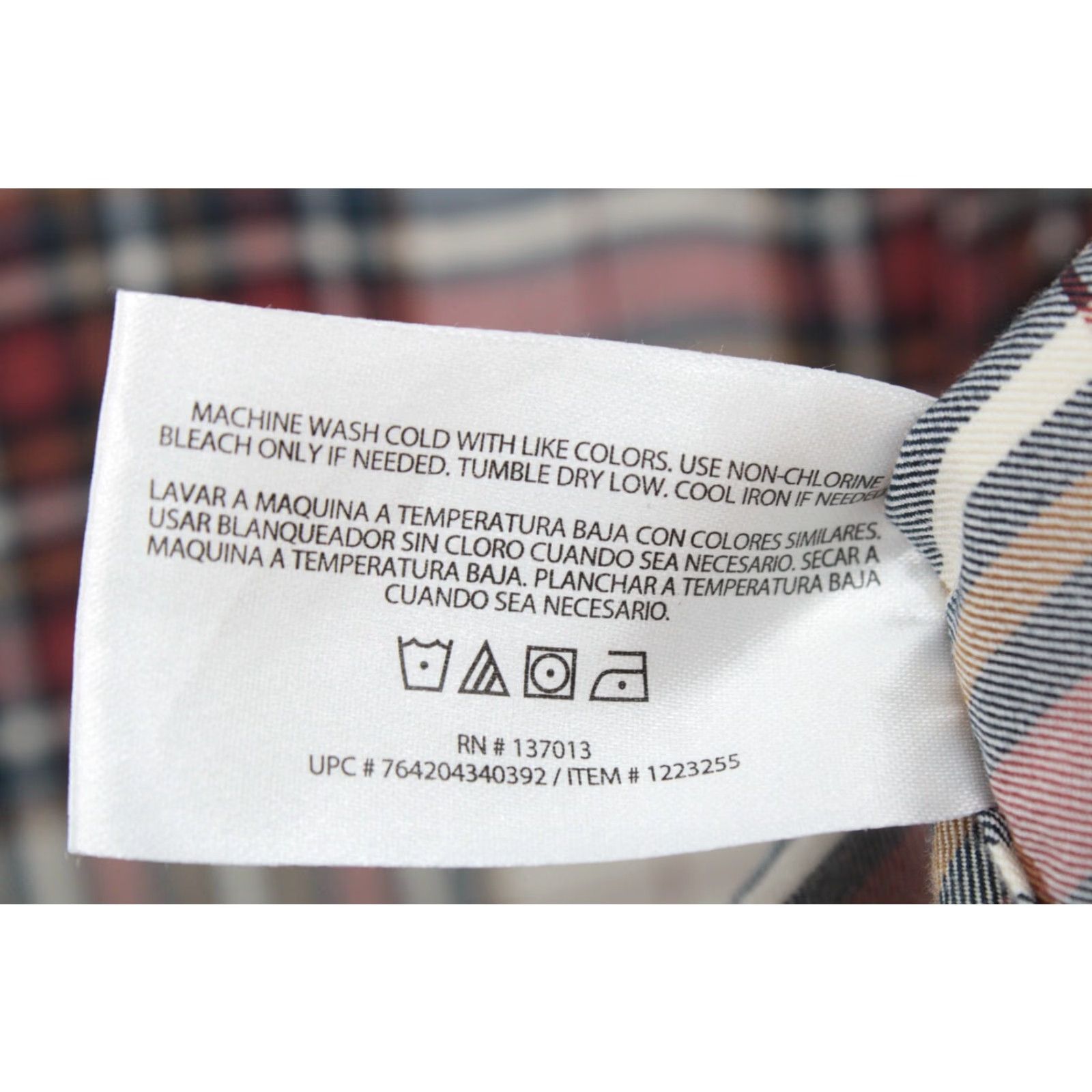 Orvis Orvis Men’s XL Multi Color Plaid Button-Down Long Sleeve Heavy Cotton Shirt Size US XL / EU 56 / 4 - 6 Thumbnail