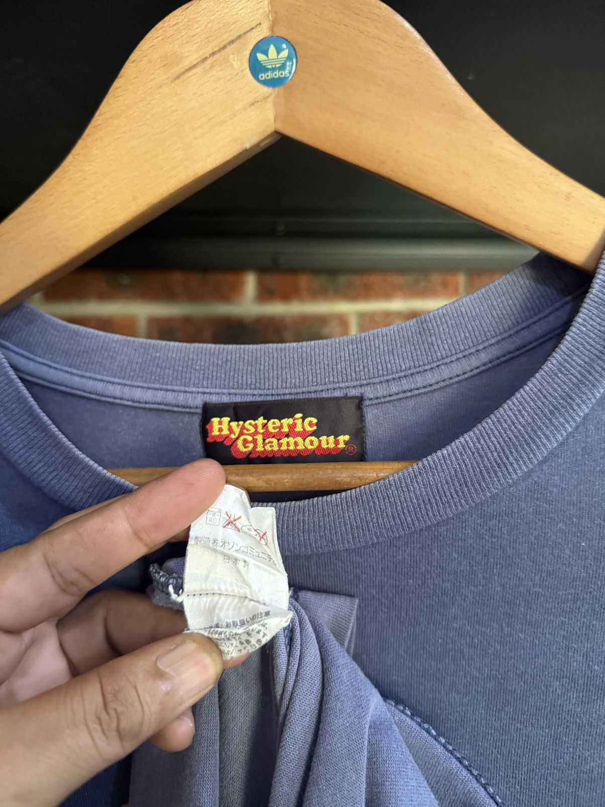 Hysteric Glamour × Vintage Thrashed Vintage Hysteric Glamour And Puppet Show Tonight T Size US S / EU 44-46 / 1 - 6 Thumbnail