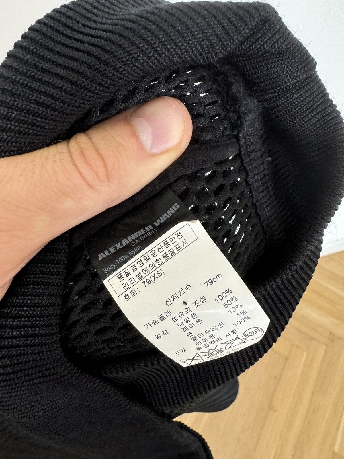 Alexander Wang SS13 Runway Alexander Wang «Parental Advisory» Mesh Top Size M / US 6-8 / IT 42-44 - 7 Thumbnail