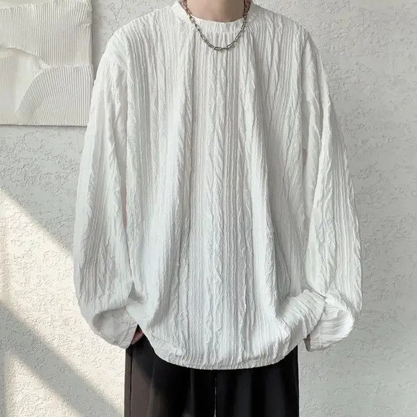 Japanese Brand Kuroda x Ishii Korean fashion retro crinkle shirt Size US M / EU 48-50 / 2 - 1 Thumbnail