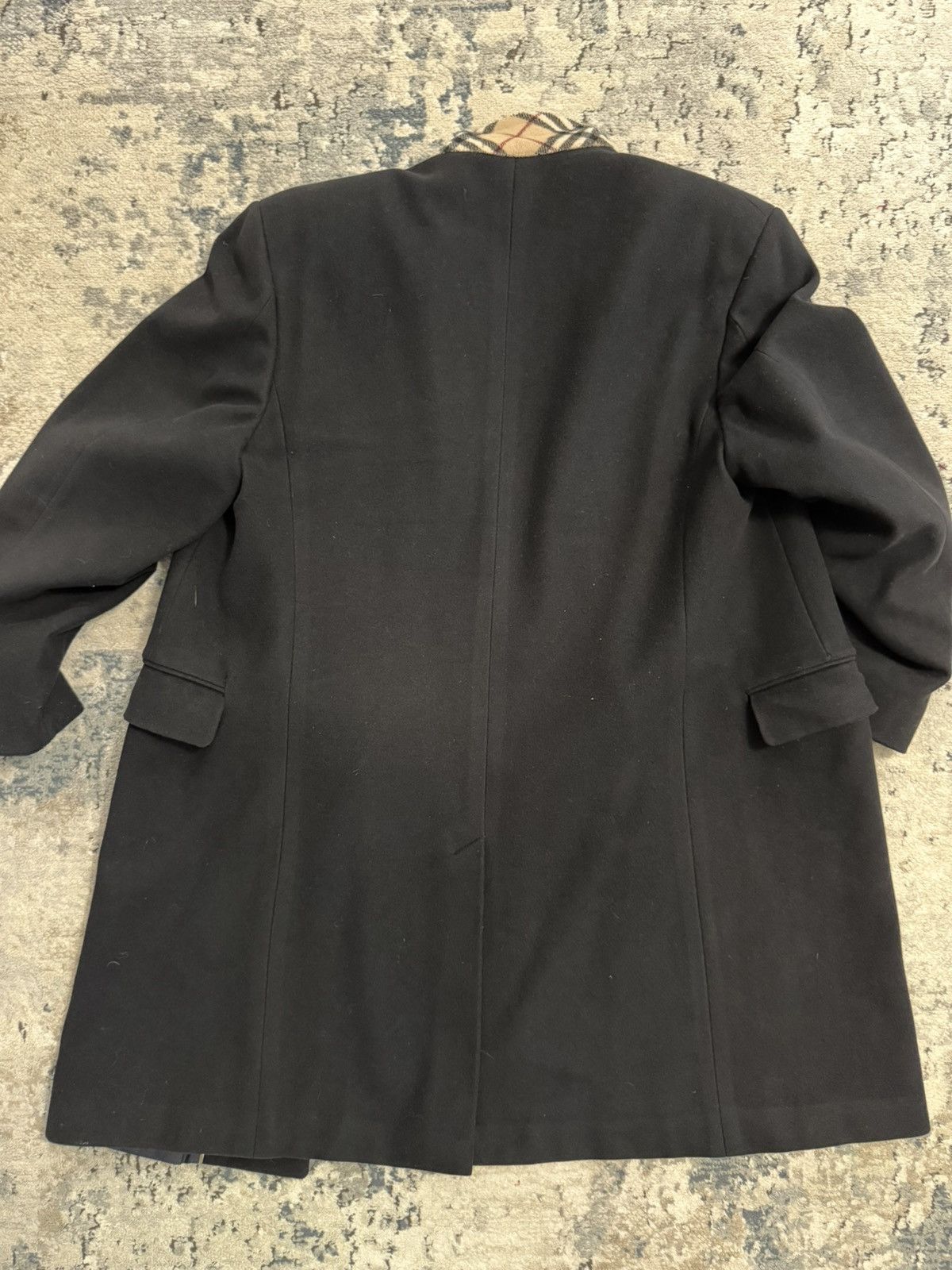 Burberry Burberry Wool Coat Size US L / EU 52-54 / 3 - 3 Thumbnail