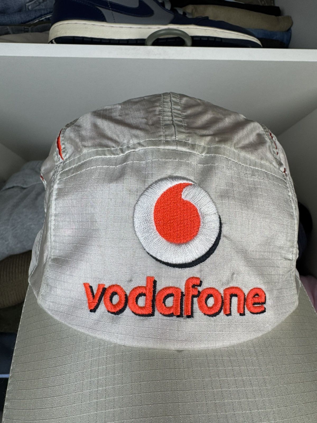 Mercedes-Benz Vintage Vodafone McLaren Mercedes F1 Team Cap Size ONE SIZE - 3 Thumbnail