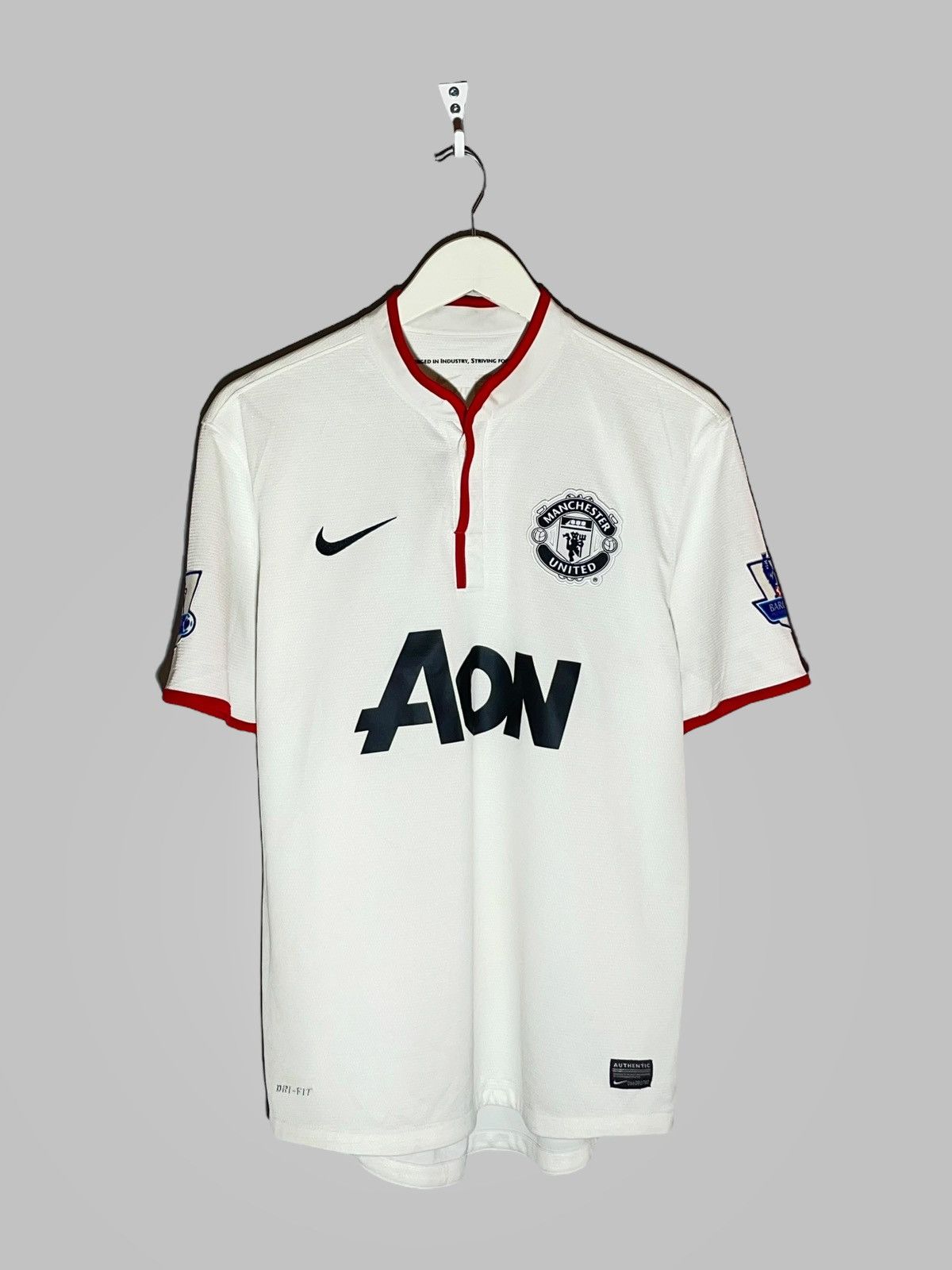 Nike #20 Robin Van Persie Manchester United Nike 2012/13 Jersey Size US M / EU 48-50 / 2 - 2 Thumbnail