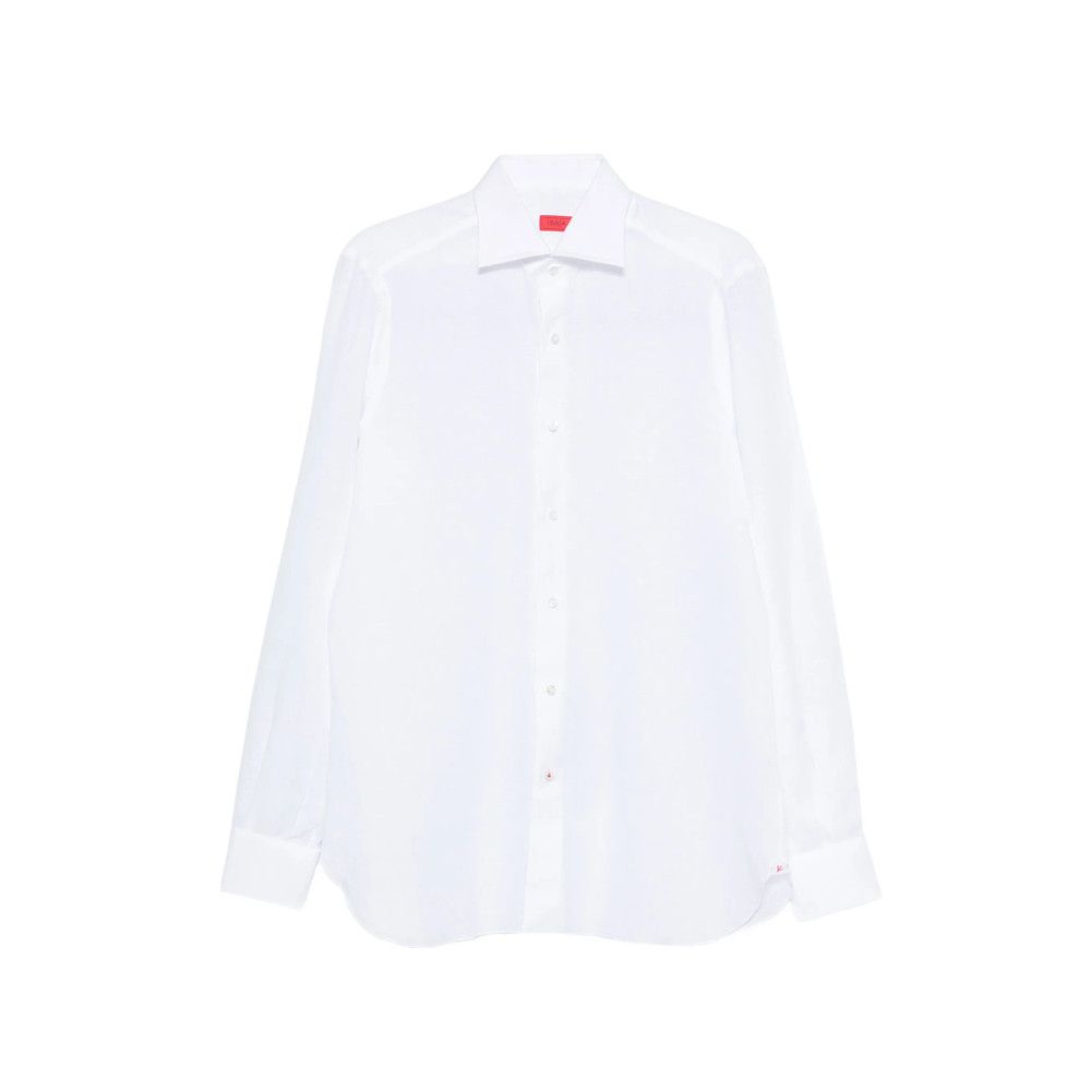 Isaia Isaia WHITE Shirts Size US L / EU 52-54 / 3 - 1 Thumbnail