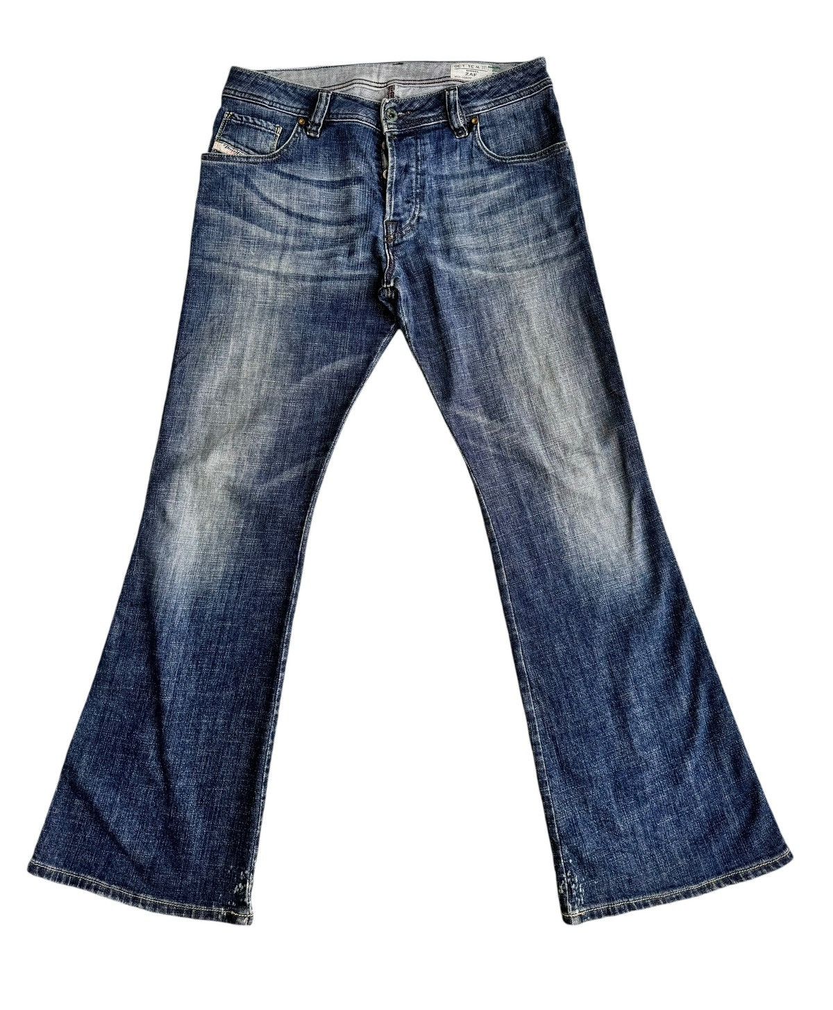 Diesel Vintage Super Flare Diesel Distressed Jeans Size US 32 / EU 48 - 2 Thumbnail