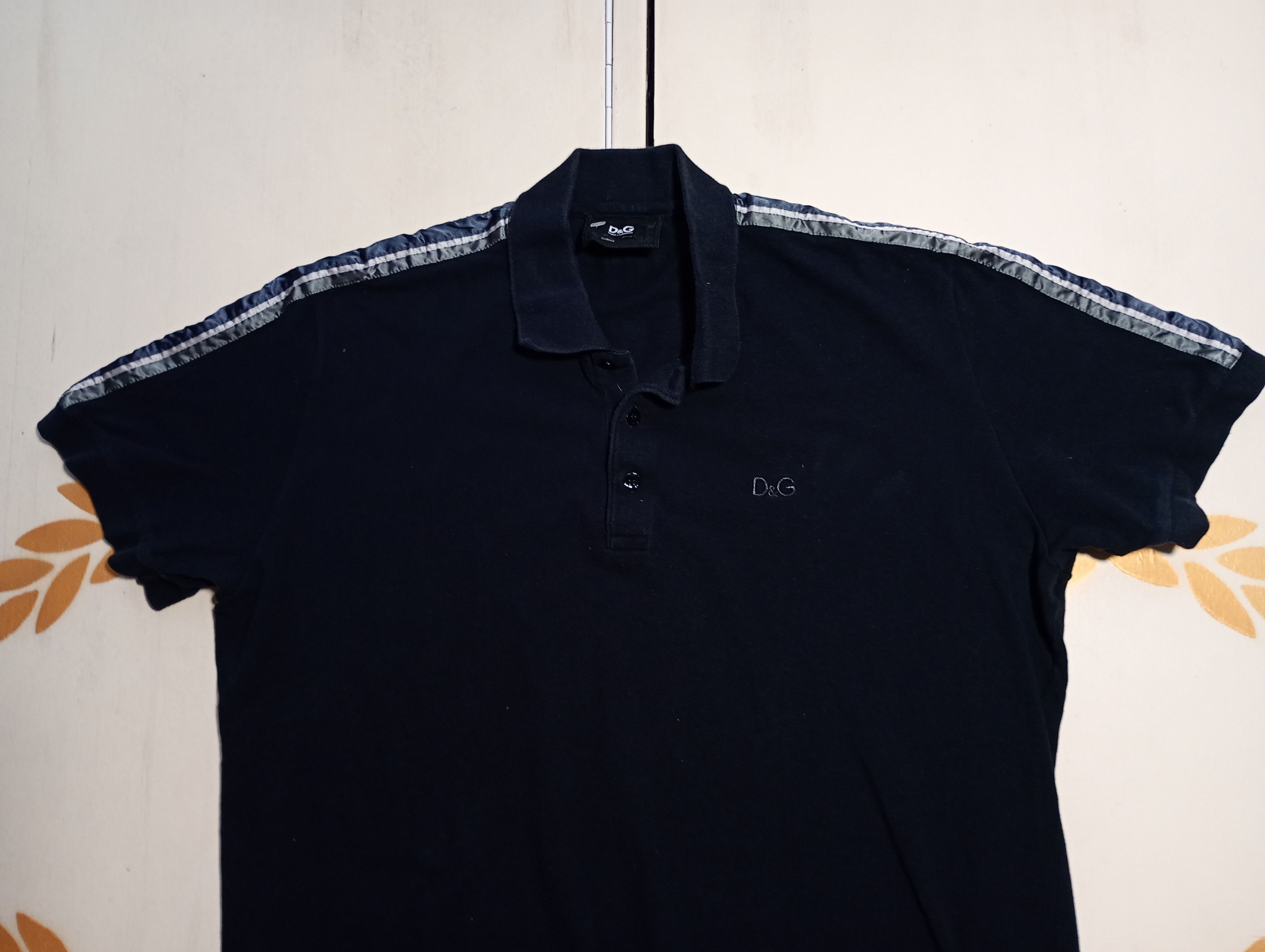 Designer × Dolce & Gabbana Dolce & Gabbana Polo Shirt Vintage 90's Size US XL / EU 56 / 4 - 3 Thumbnail