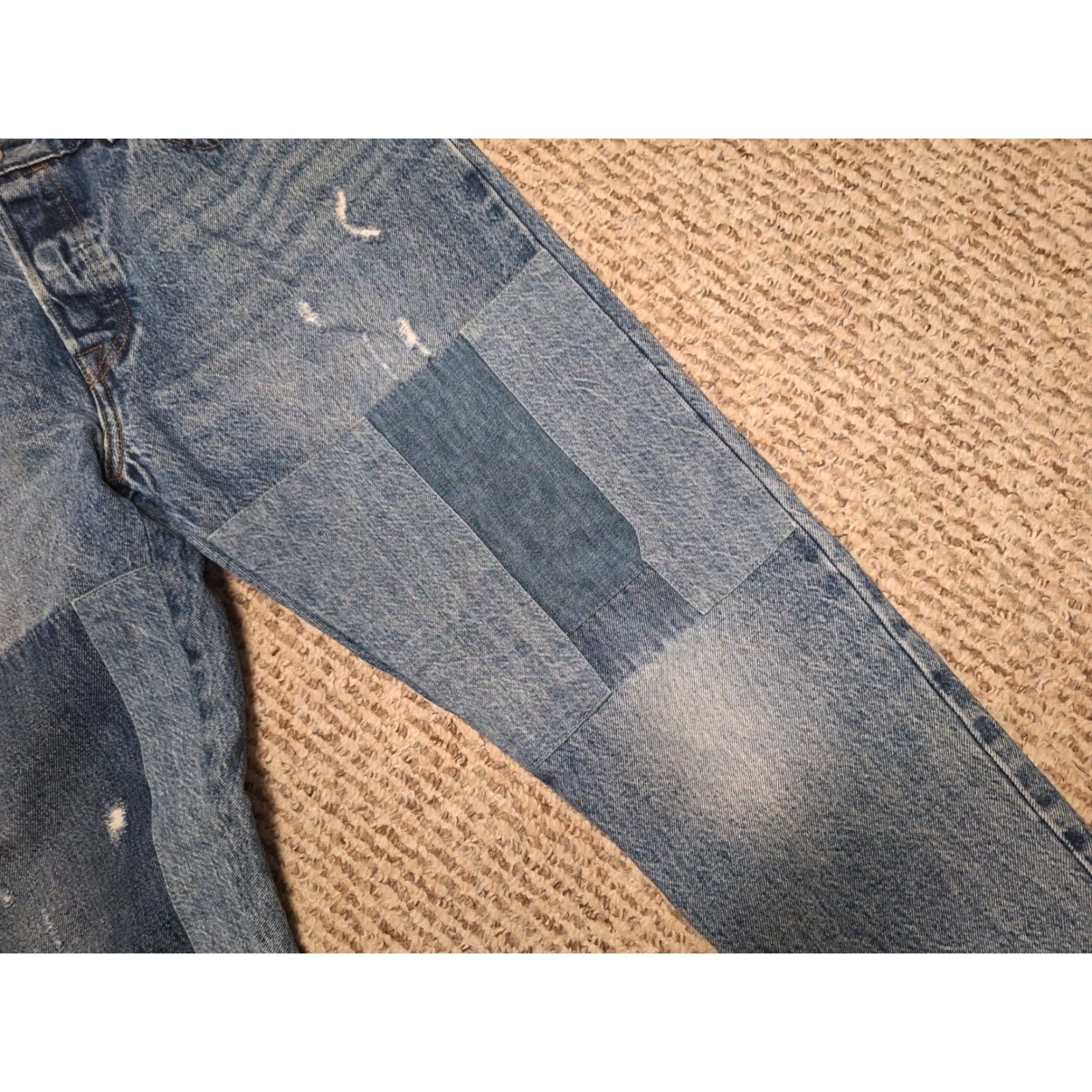 Levi's VINTAGE Levi's 501 CT Jeans Women's 30x32 Button Fly Distressed Grunge Punk Rock Rework Size 30" / US 8 / IT 44 - 5 Thumbnail