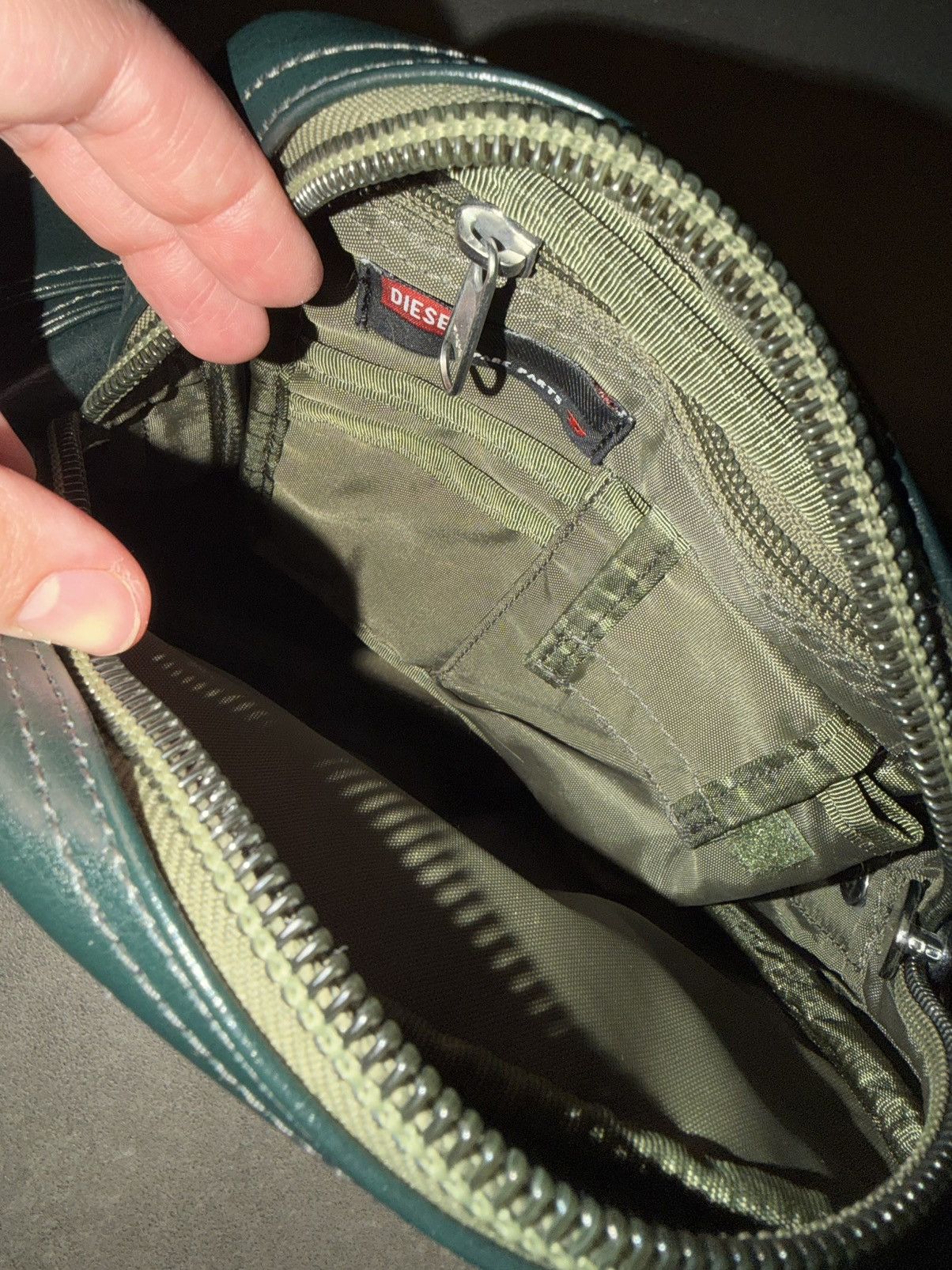 Diesel Diesel Green Crossbody Bag – Vintage Spare Parts Line Size ONE SIZE - 11 Thumbnail