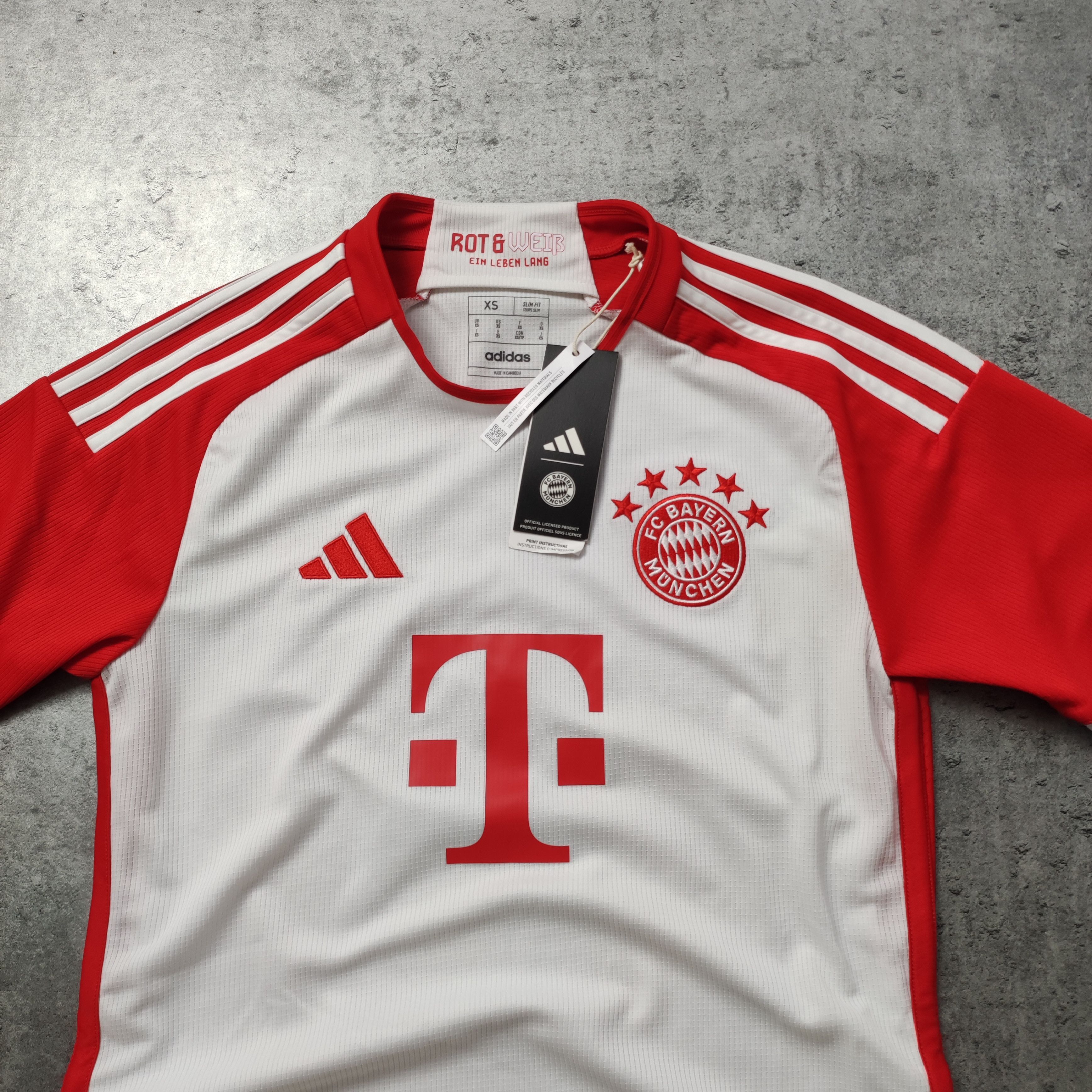 Adidas RARE 2023 Bayern Munich Home New Adidas Football Kit Size US XS / EU 42 / 0 - 3 Thumbnail