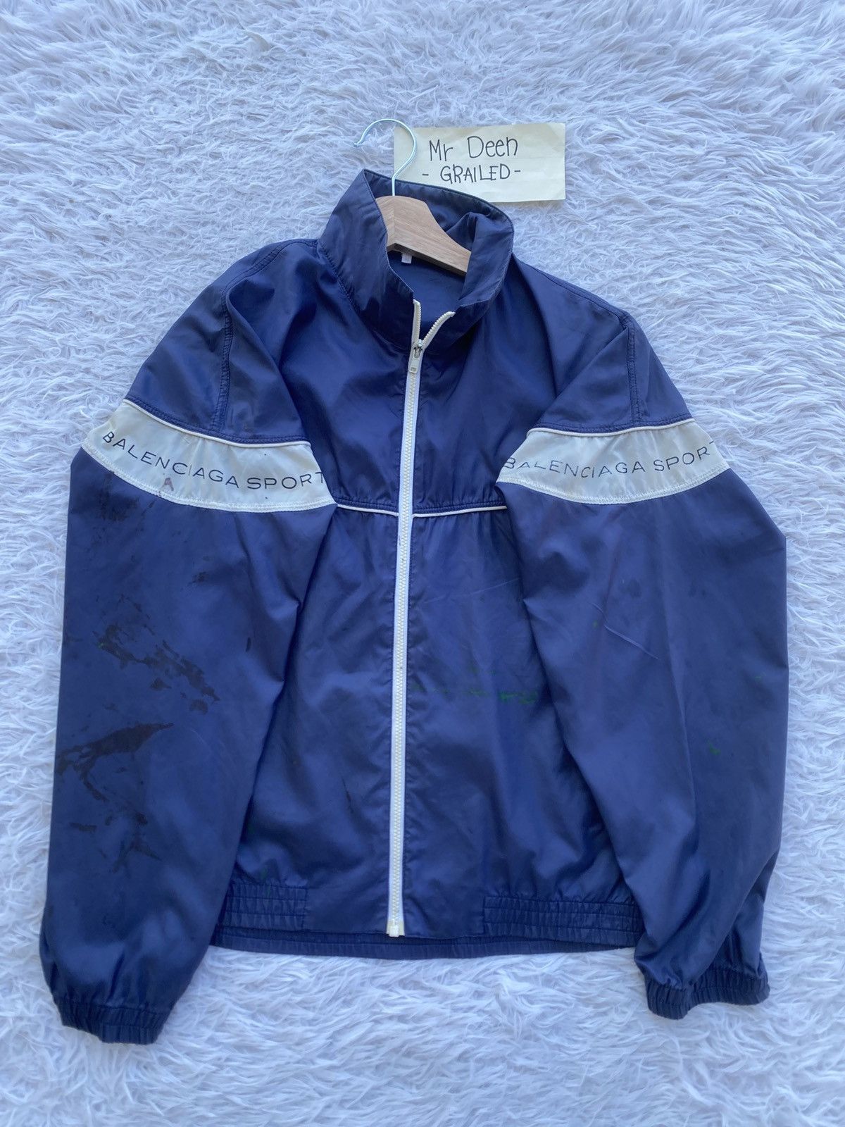 Balenciaga Rare Vintage Balenciaga Sports Windbreaker Size US M / EU 48-50 / 2 - 1 Thumbnail