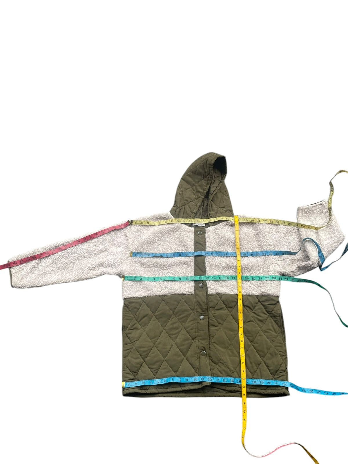 Japanese Brand Lax Dan Tia Quilted Sherpa Jacket Size US XL / EU 56 / 4 - 9 Thumbnail
