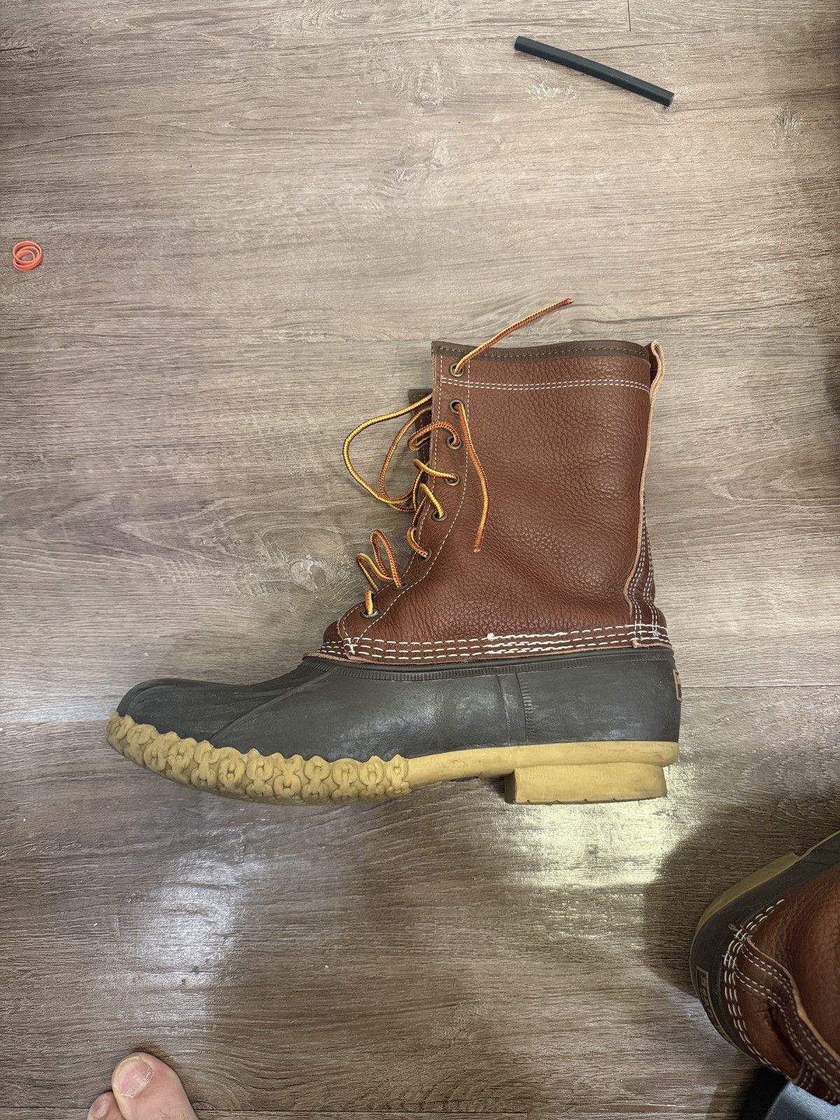 L.L. Bean L.L. Bean Brown Leather Bean Boots sz 10 Size US 10 / EU 43 - 8 Thumbnail