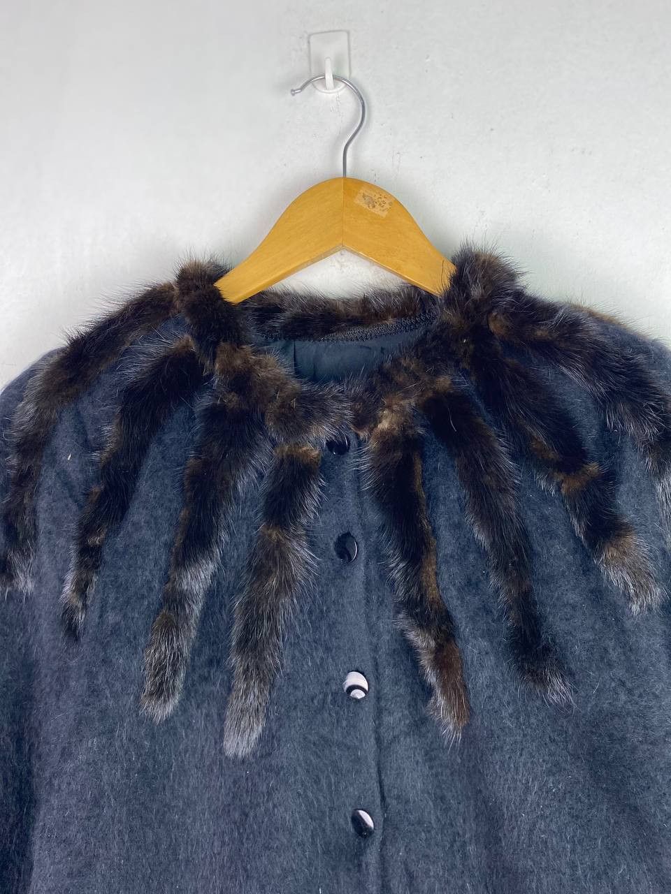 Japanese Brand × Vintage vintage japanese brands faux fur jacket nice design Size L / US 10 / IT 46 - 2 Thumbnail