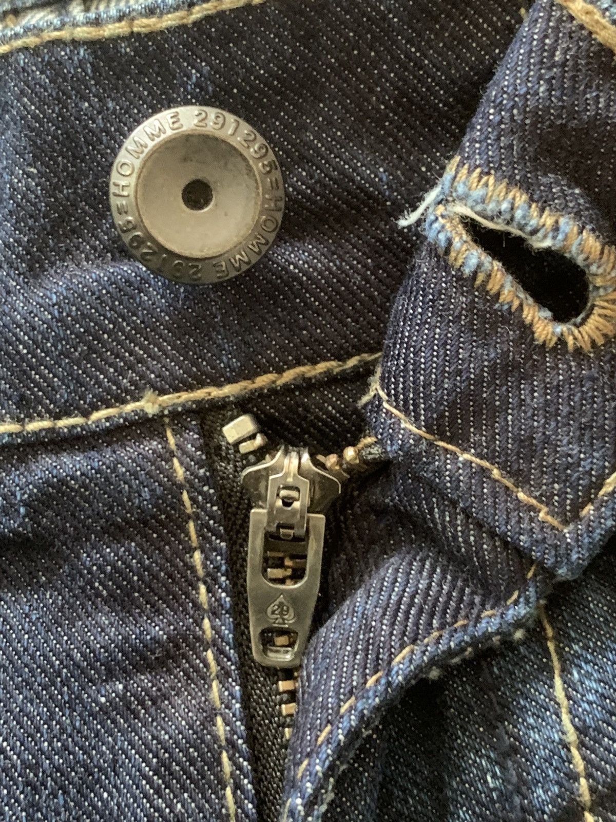 Designer × Japanese Brand 🔥 291295 Homme Japanese Brand Denim Pants New With Tag Size US 34 / EU 50 - 19 Thumbnail