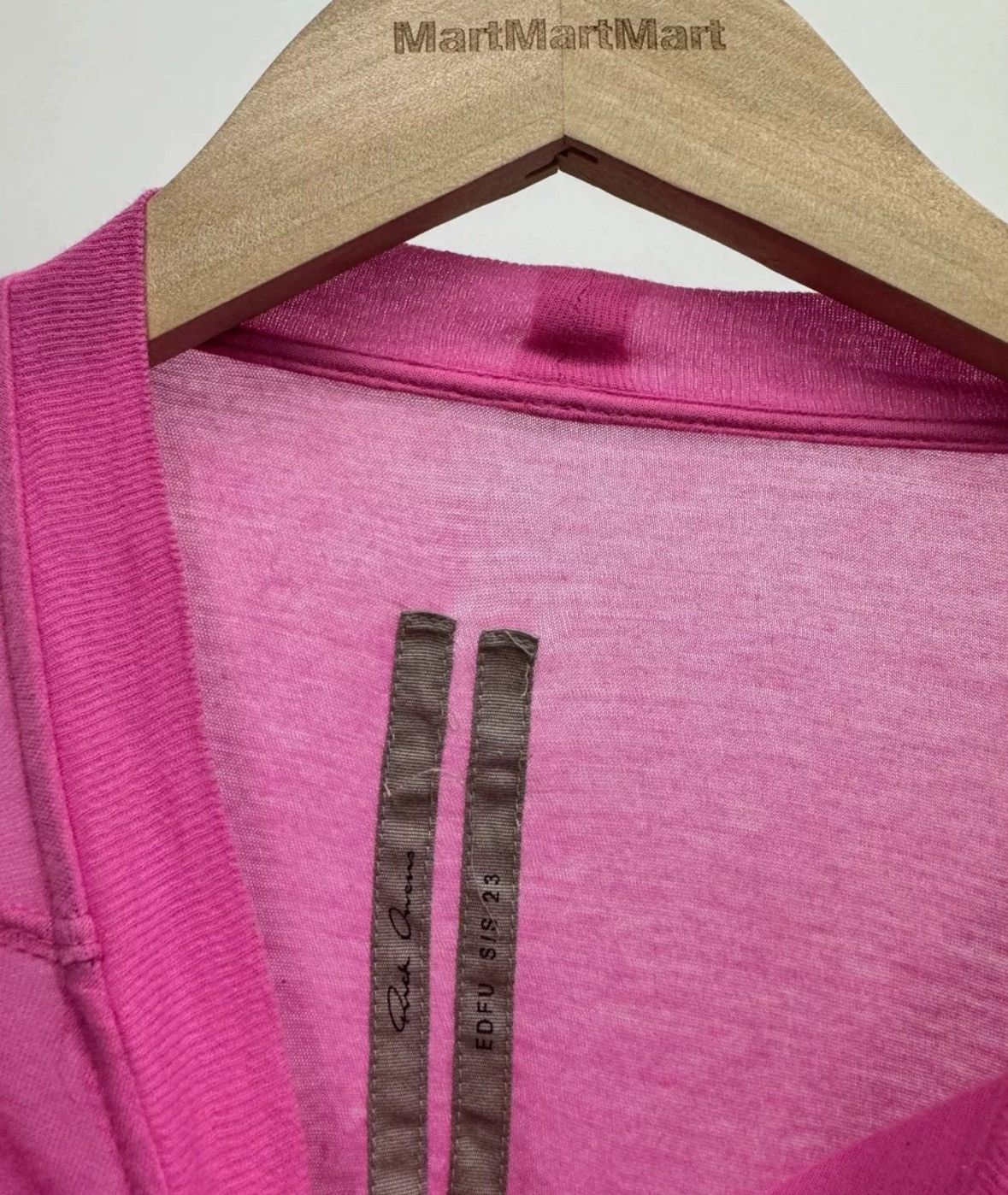 Rick Owens Rick Owens23ss mainline pink devil short sleeved shirt Size US XS / EU 42 / 0 - 5 Thumbnail