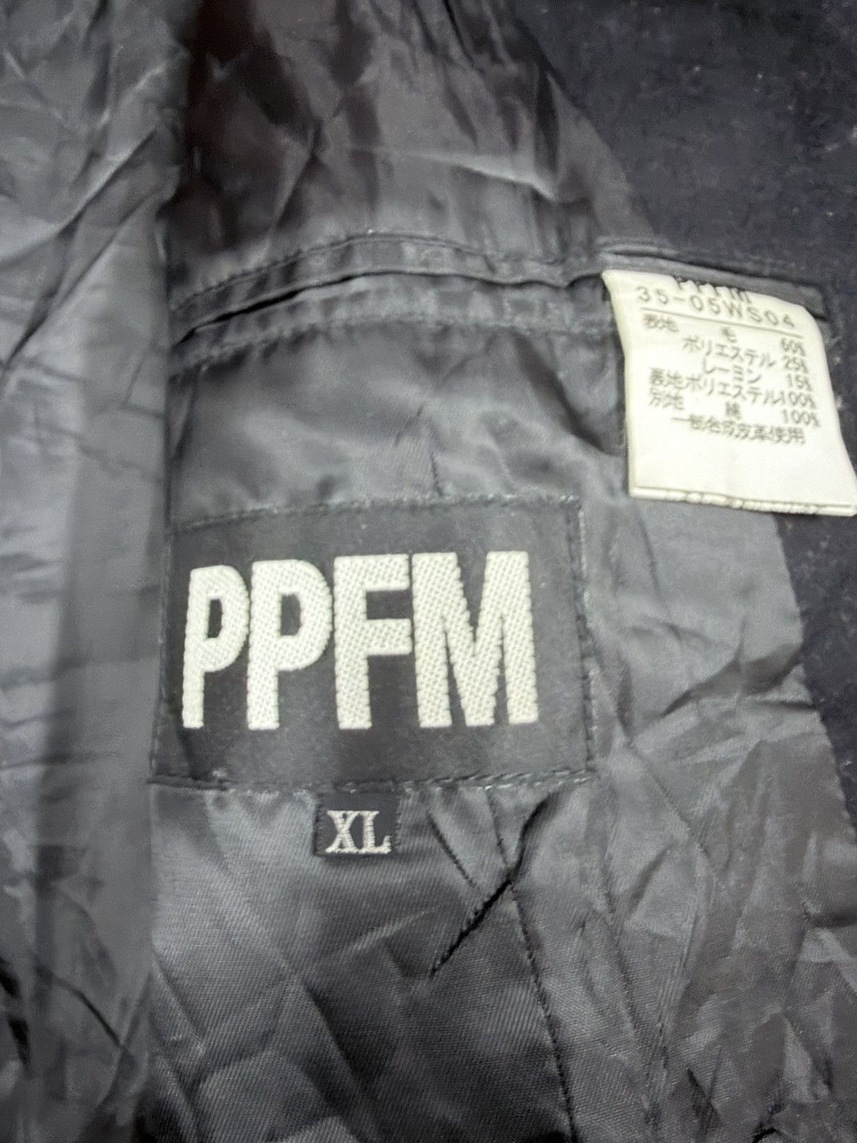 PPFM Vtg🔥PPFM Wool Blend Buttoned Parka Jacket Size US XL / EU 56 / 4 - 16 Thumbnail