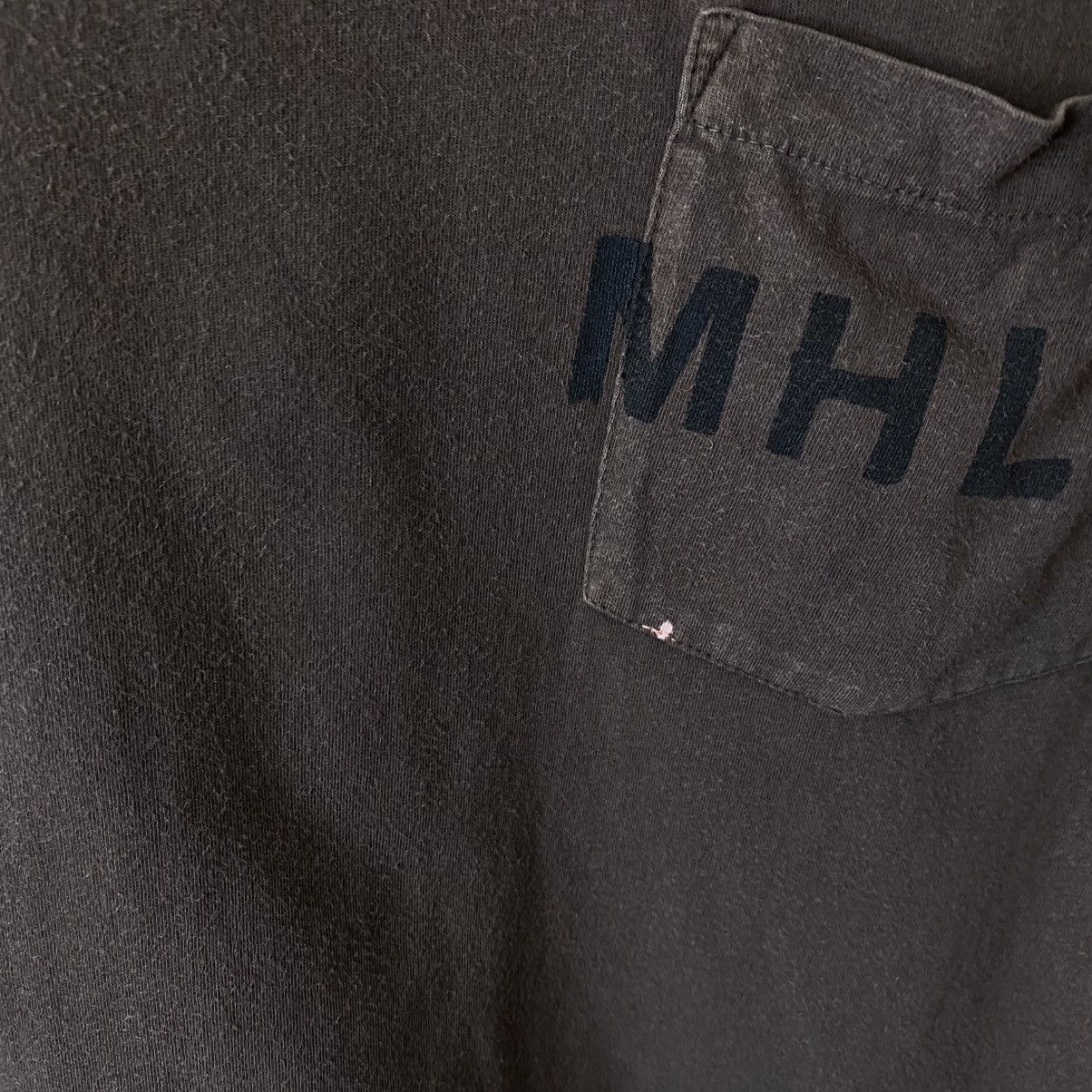 Margaret Howell MHL Single Pocket Sunfaded T Shirt Size US L / EU 52-54 / 3 - 3 Thumbnail