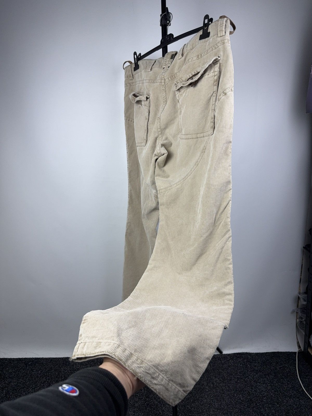Japanese Brand Wisdom WSF Corduroy Utility Cargo Pants Military Techwear Size US 38 / EU 54 - 21 Thumbnail