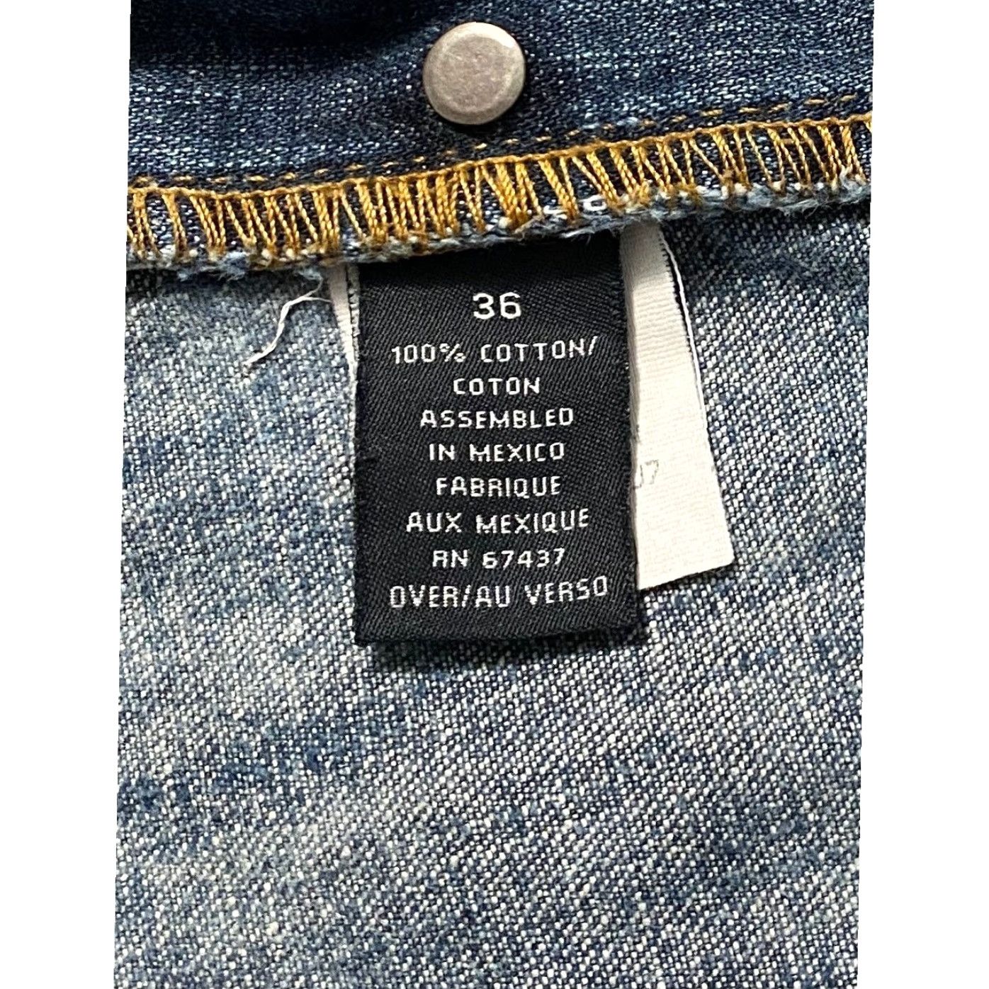 Vintage VINTAGE Polo Jeans Co Ralph Lauren Hayden Jeans Button Fly Blue 36x32 Men Straight Denim Cotton 5-Pocket Mens Size US M / EU 48-50 / 2 - 5 Thumbnail