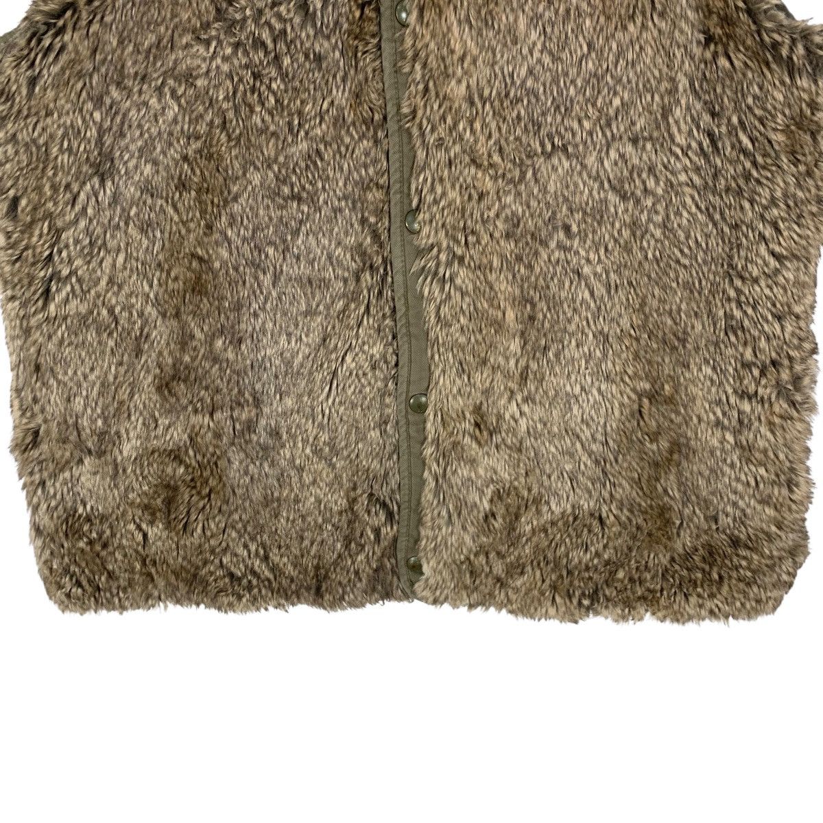 Ralph Lauren Vintage Polo Ralph Lauren Faux Fur Vest Jacket Size US M / EU 48-50 / 2 - 4 Thumbnail