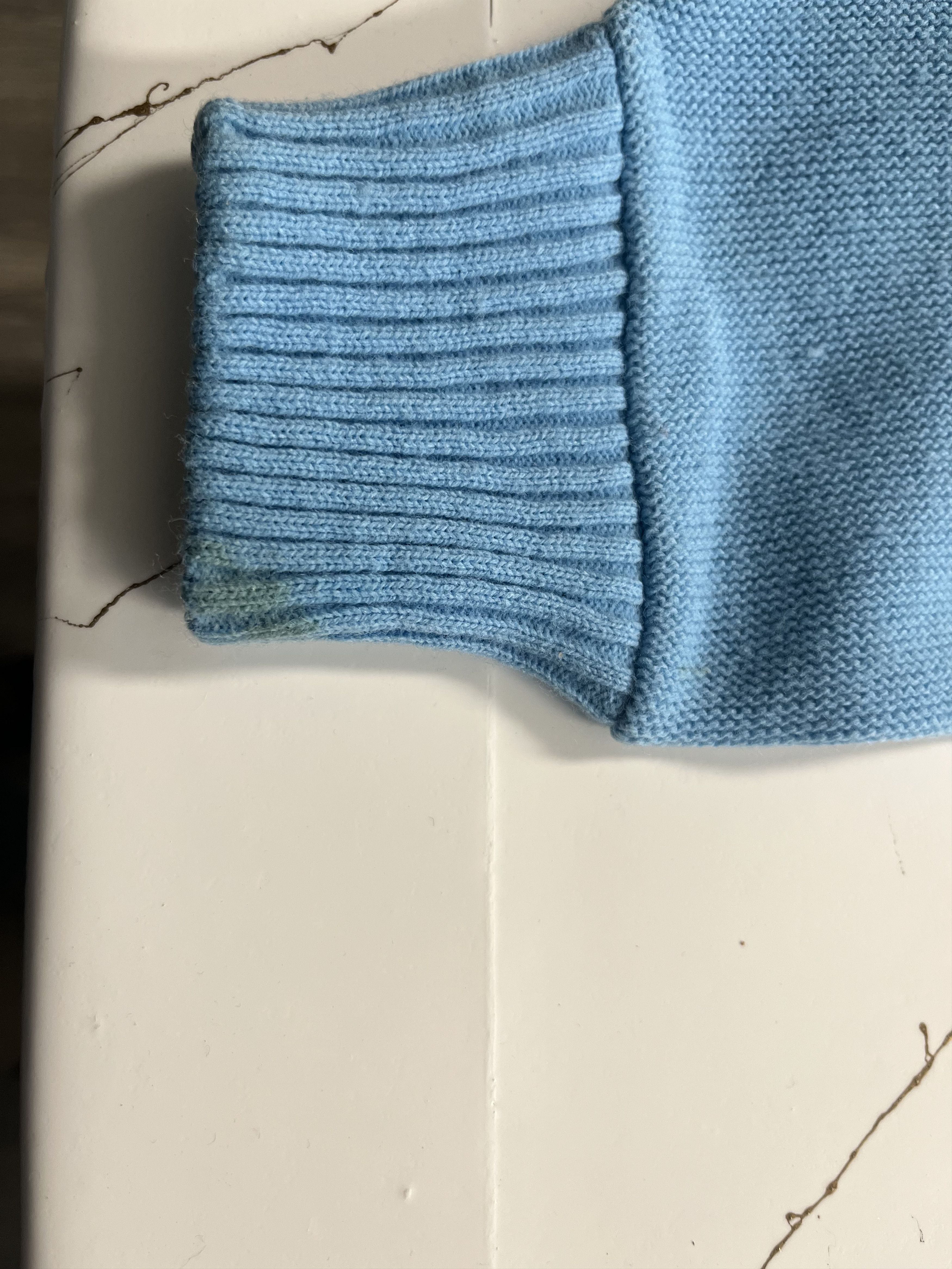 Japanese Brand Vintage Carolina Blue 90s Knit Cardigan Size Medium Size US M / EU 48-50 / 2 - 4 Thumbnail