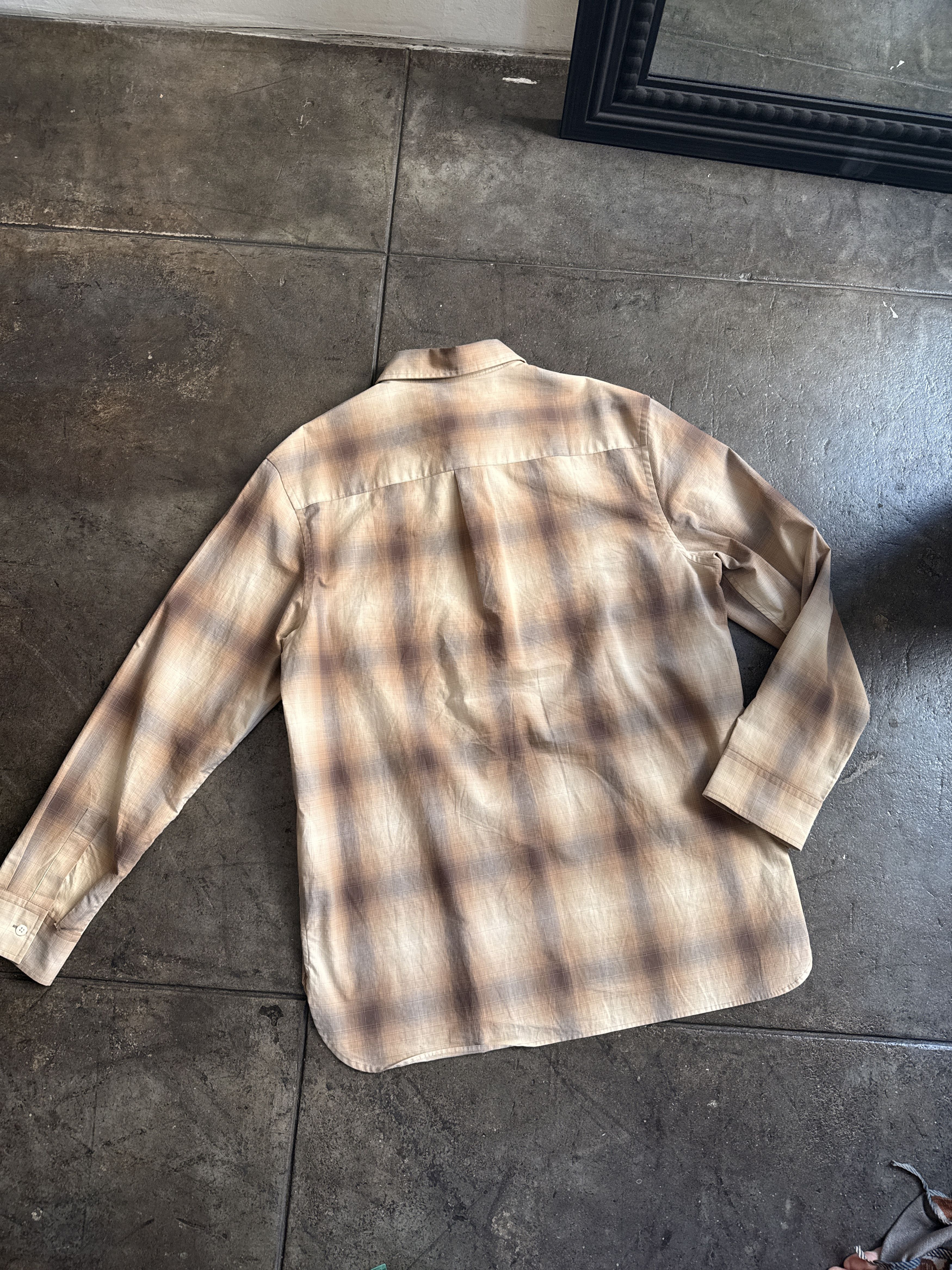 Cos 120$ Relaxed Firm Perfect Bown Plaid Shirt Size US M / EU 48-50 / 2 - 2 Thumbnail