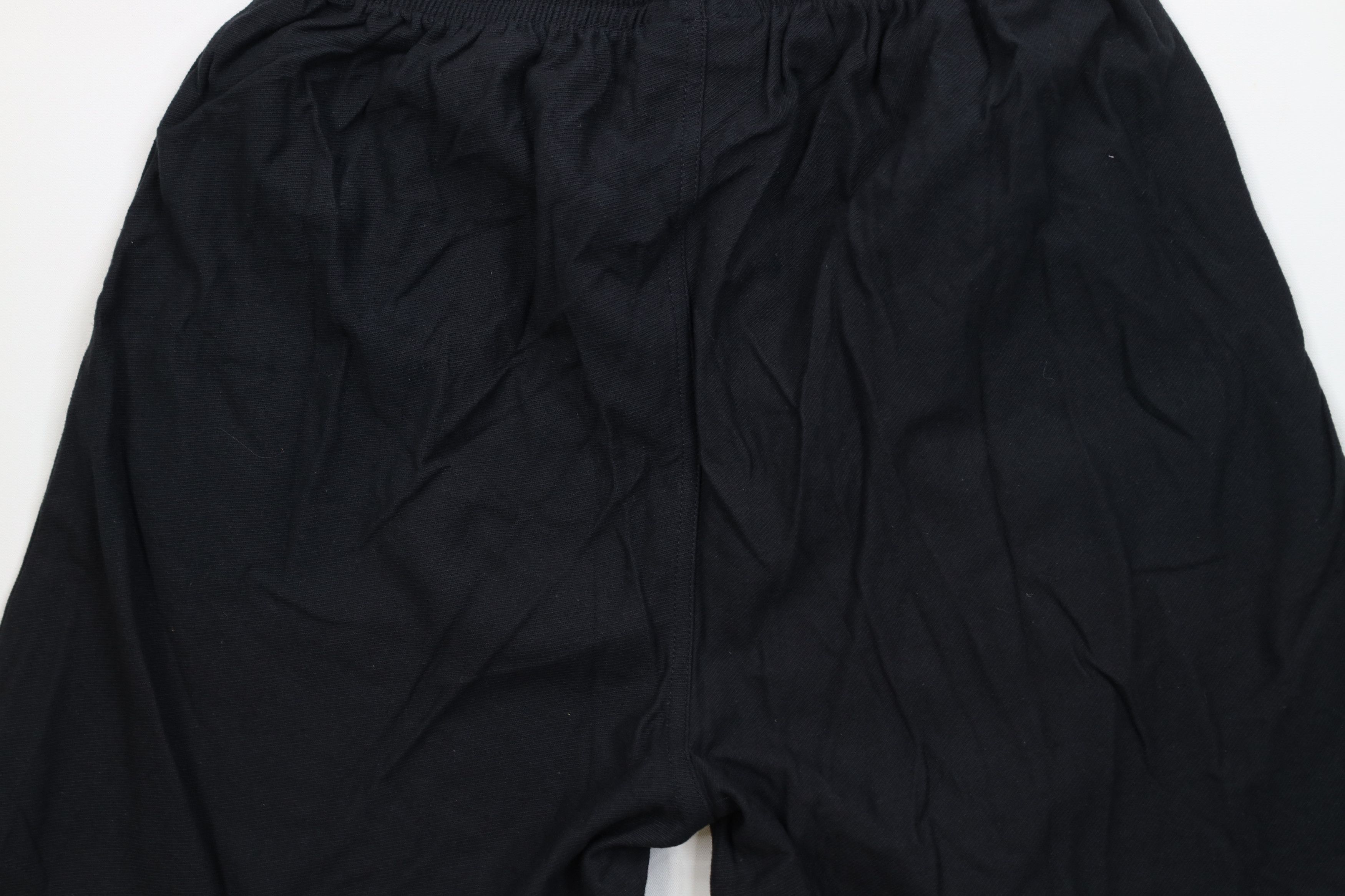 Adidas Deadstock Vintage 90s Adidas Above Knee Shorts Black Cotton Size US 36 / EU 52 - 13 Thumbnail