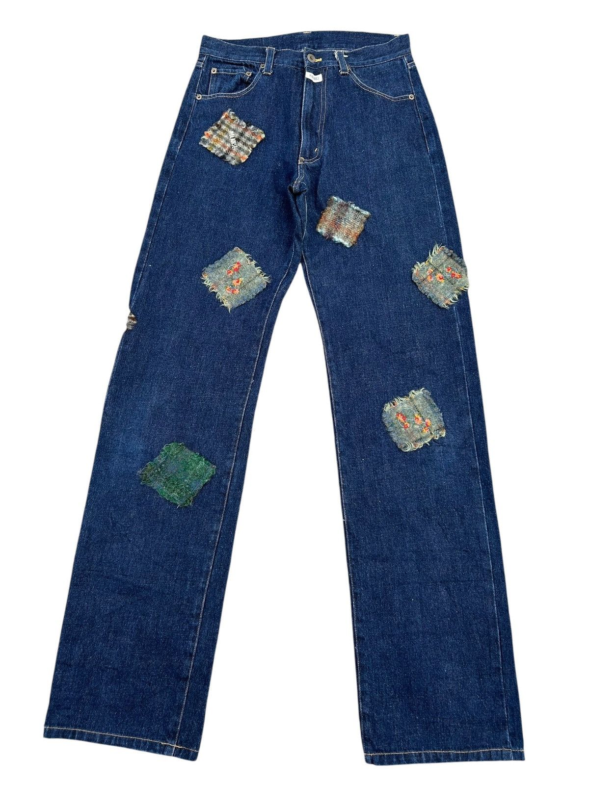 Kapital Japanese Brand Pink House Selvedge Denim Jeans Size US 30 / EU 46 - 3 Thumbnail